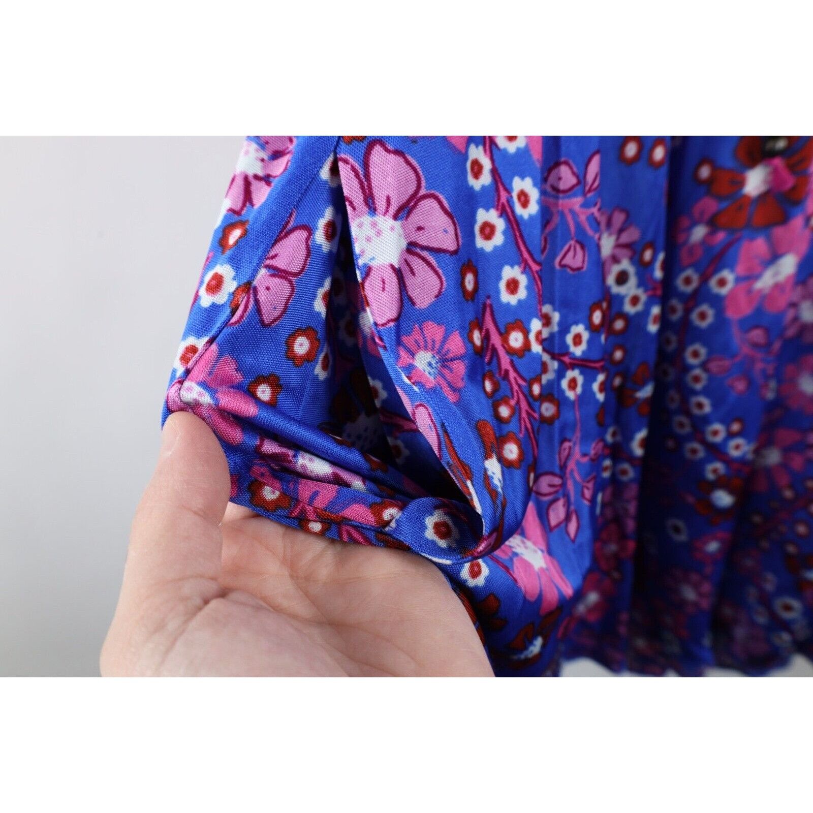 Free People Free People Flower Floral Daisy Jane Knit Mini Dress Size S / US 4 / IT 40 - 9 Thumbnail