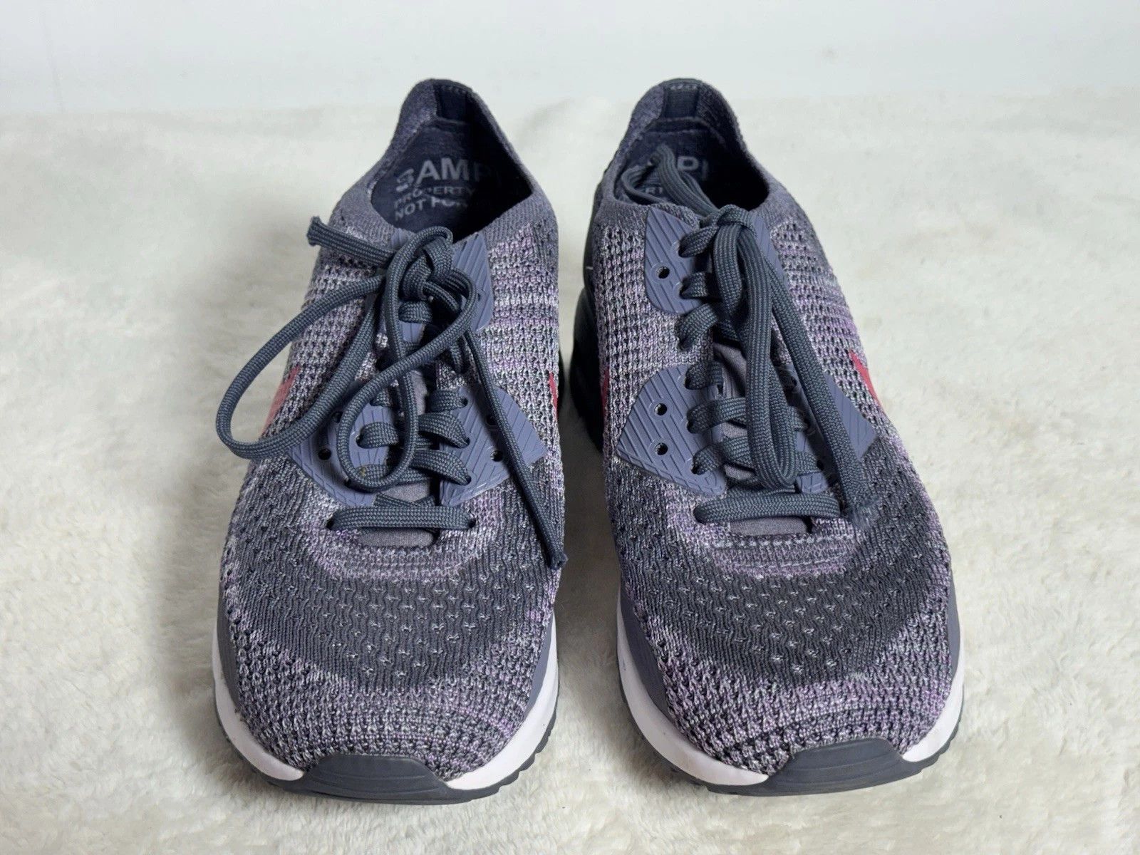 Nike Nike Women's Air Max 90 Ultra 2.0 Flyknit Shoes Carbon Size US 7 / IT 37 - 1 Thumbnail