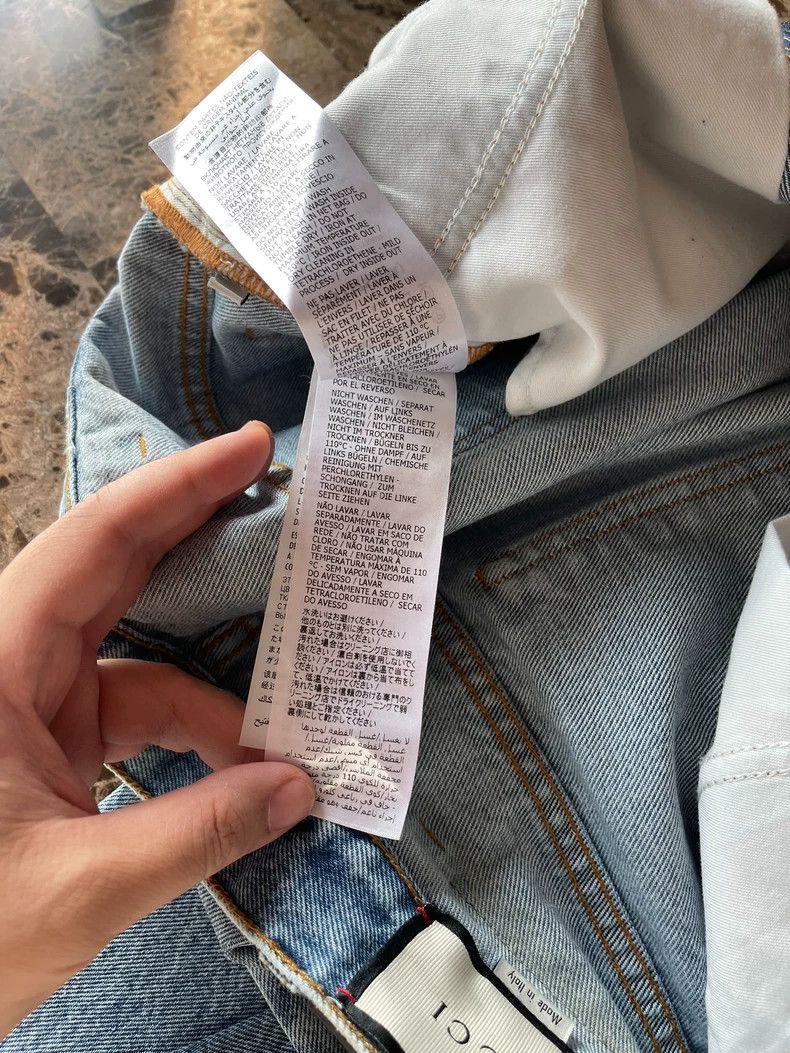 Gucci Gucci Light blue ripped jeans 2502-Nextarrow Size US 34 / EU 50 - 4 Thumbnail