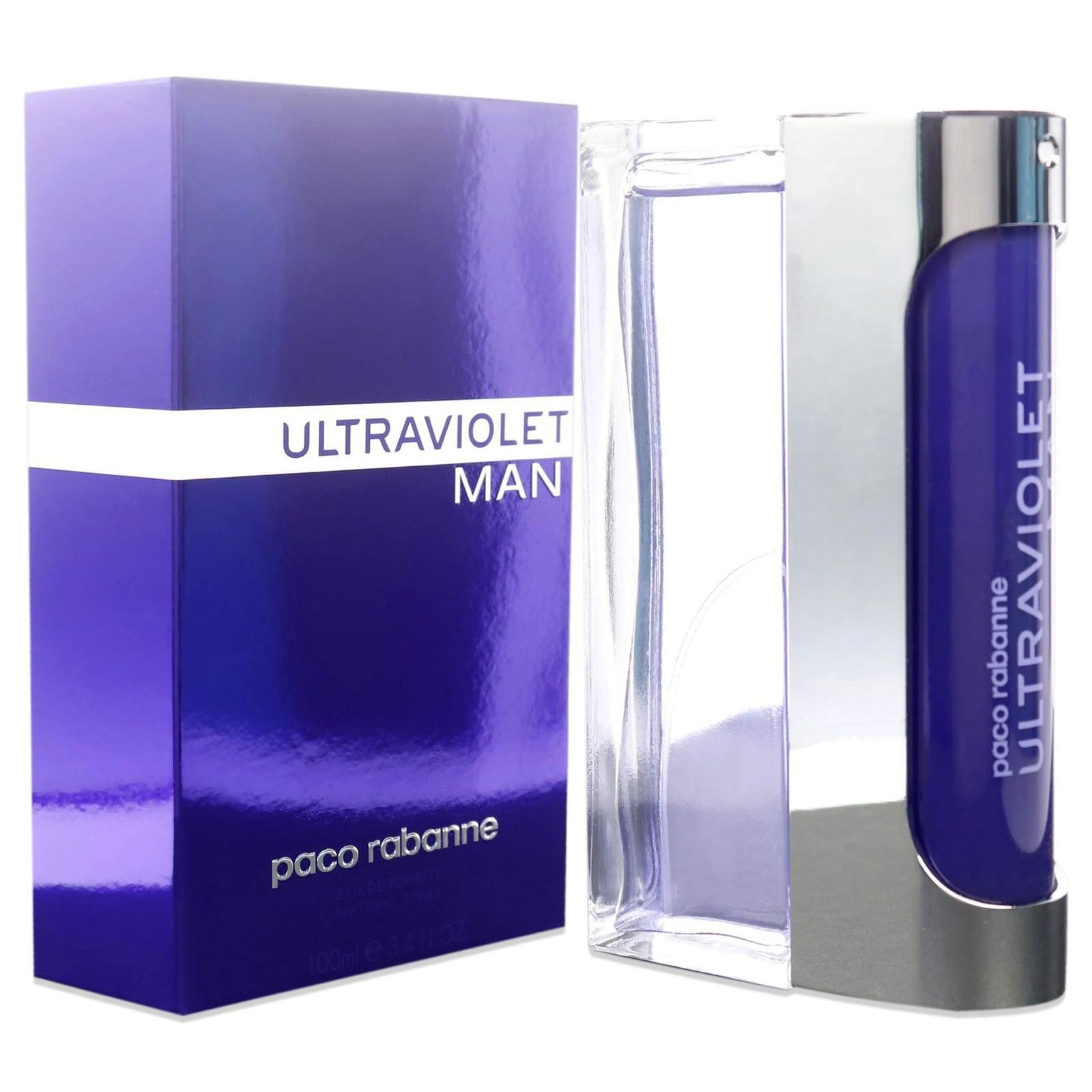 Designer Paco Rabanne Ultraviolet 3.4oz Eau de Toilette for men Size ONE SIZE - 3 Thumbnail