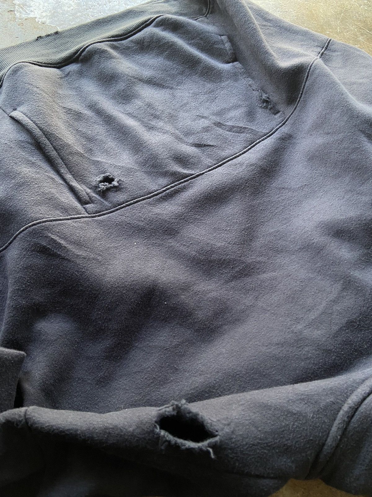 Russell Athletic × Vintage Vintage boxy hoodie distressed Size US L / EU 52-54 / 3 - 3 Thumbnail