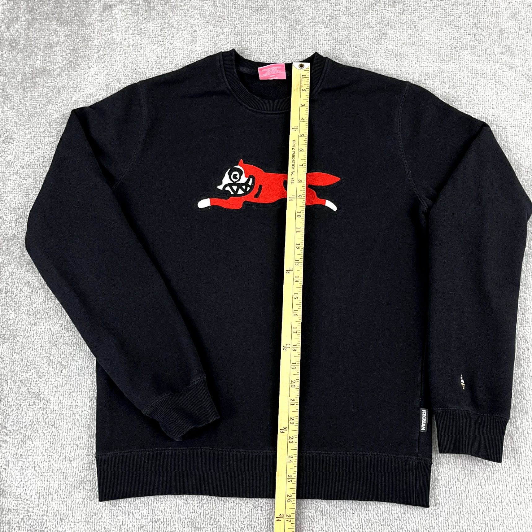Billionaire Boys Club BBC ICECREAM Sweatshirt Mens Adult Medium Black Legacy Skateshake Fox Crewneck Sweatshirt Size US M / EU 48-50 / 2 - 7 Thumbnail
