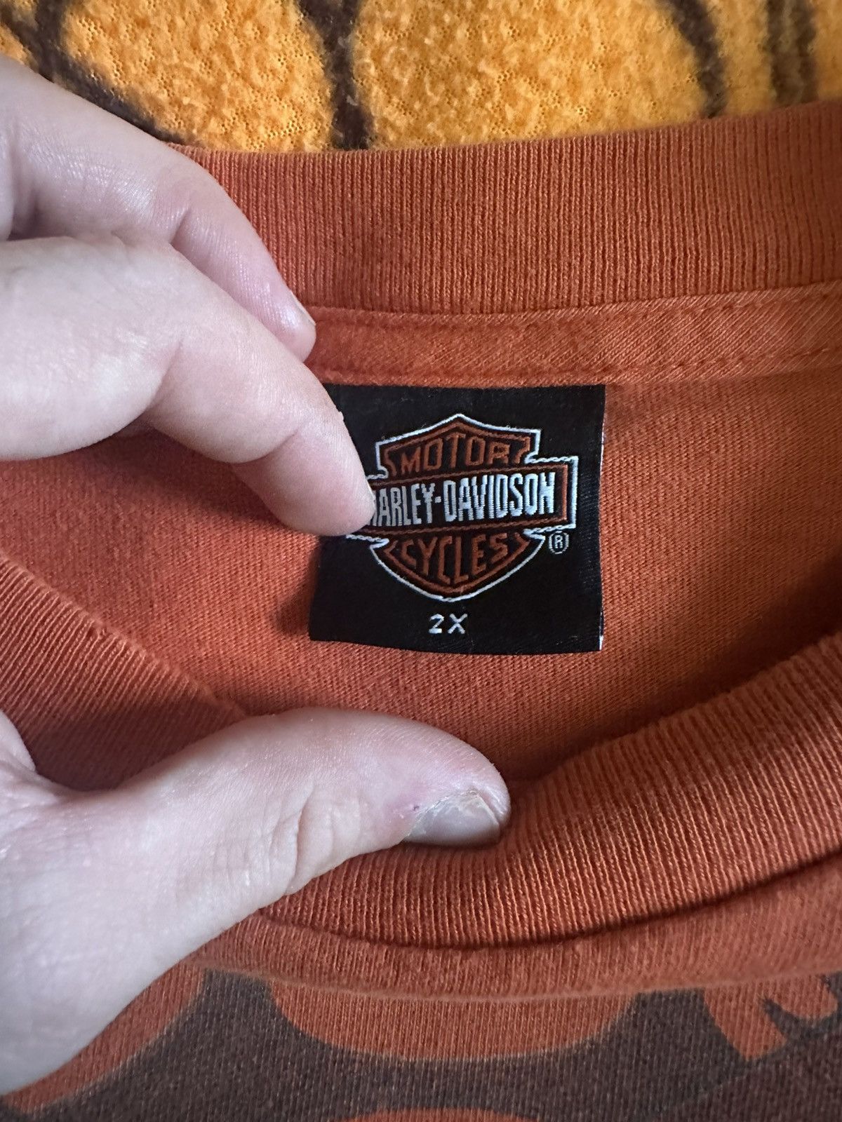Harley Davidson Long sleeve Size US L / EU 52-54 / 3 - 6 Thumbnail