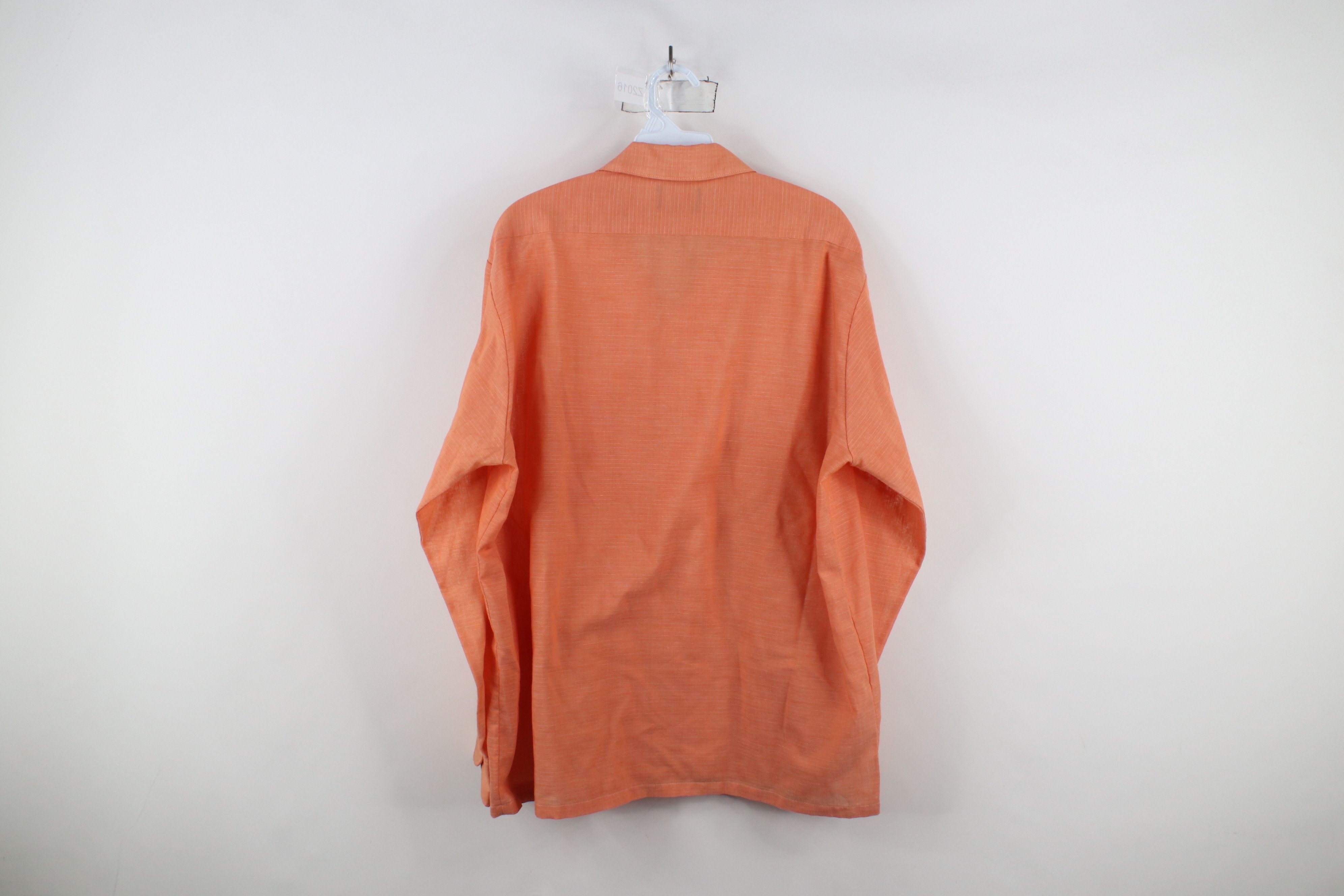 Vintage Vintage 60s 70s Streetwear Sheer Ripstop Button Shirt USA Size US L / EU 52-54 / 3 - 9 Thumbnail