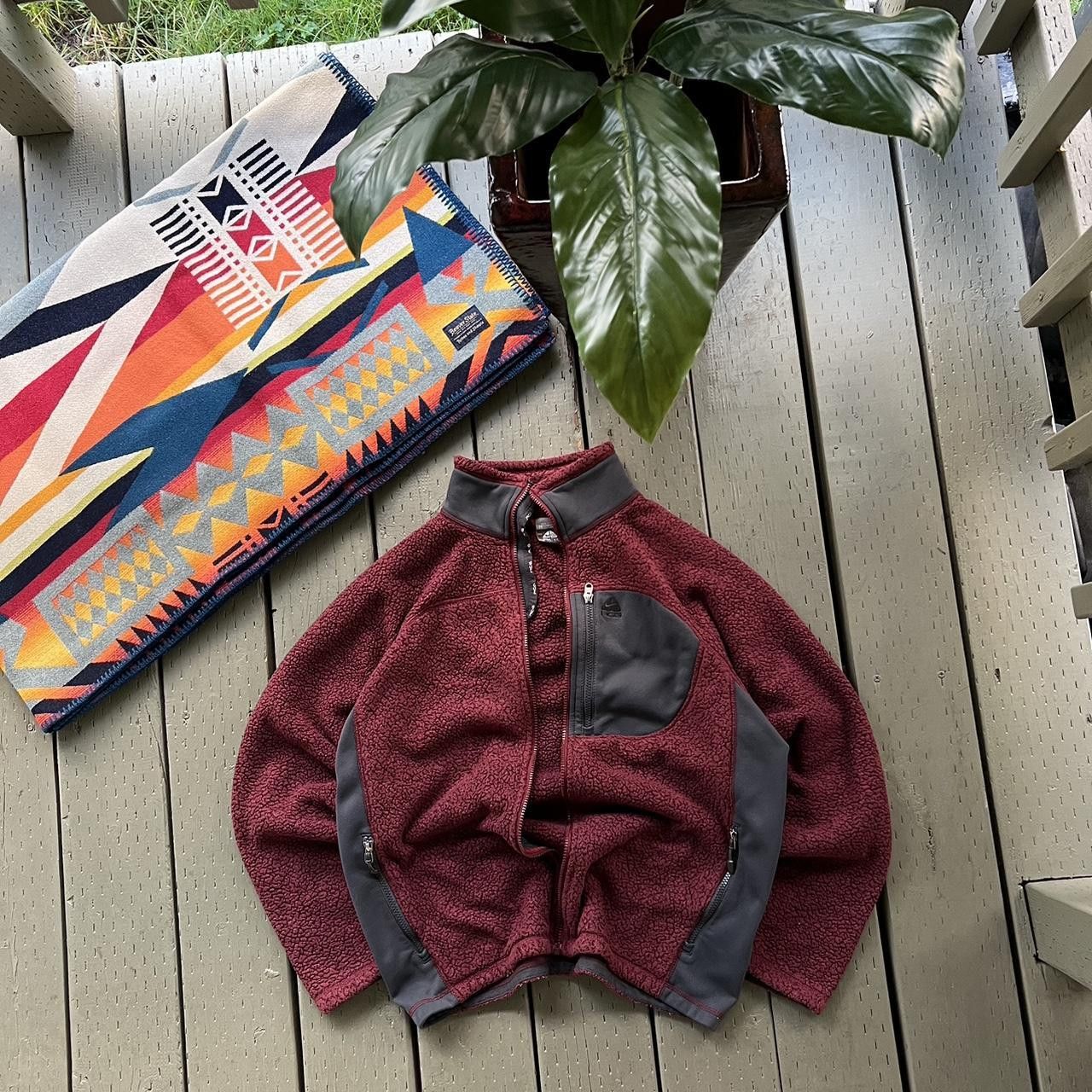 Nike ACG × Vintage Vintage 90’s Nike ACG Deep Pile Fleece Sherpa Pullover Size US M / EU 48-50 / 2 - 1 Thumbnail