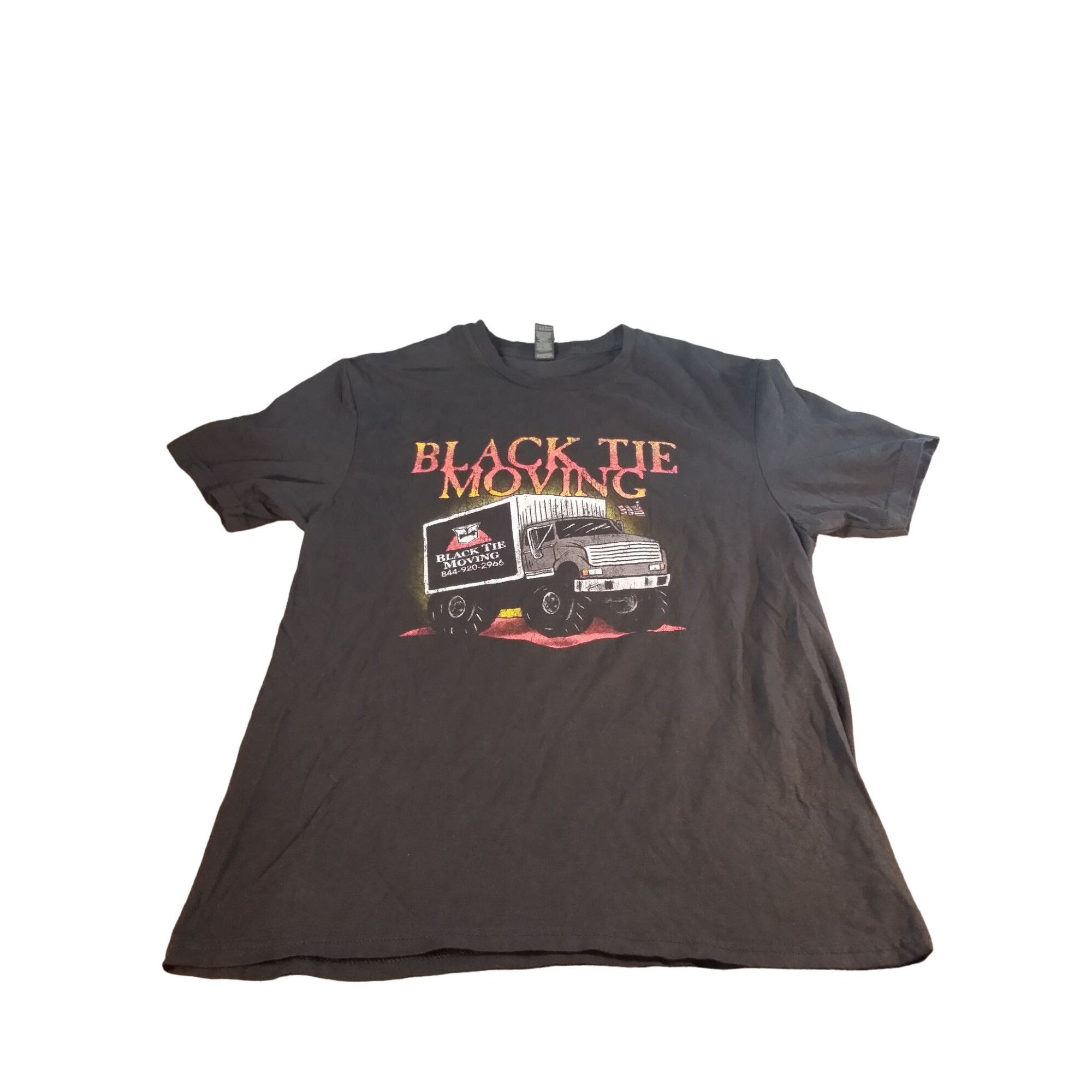 Gildan Black Tie Moving Tshirt Men Sz M Gildan Softstyle Country Co Size US M / EU 48-50 / 2 - 1 Thumbnail