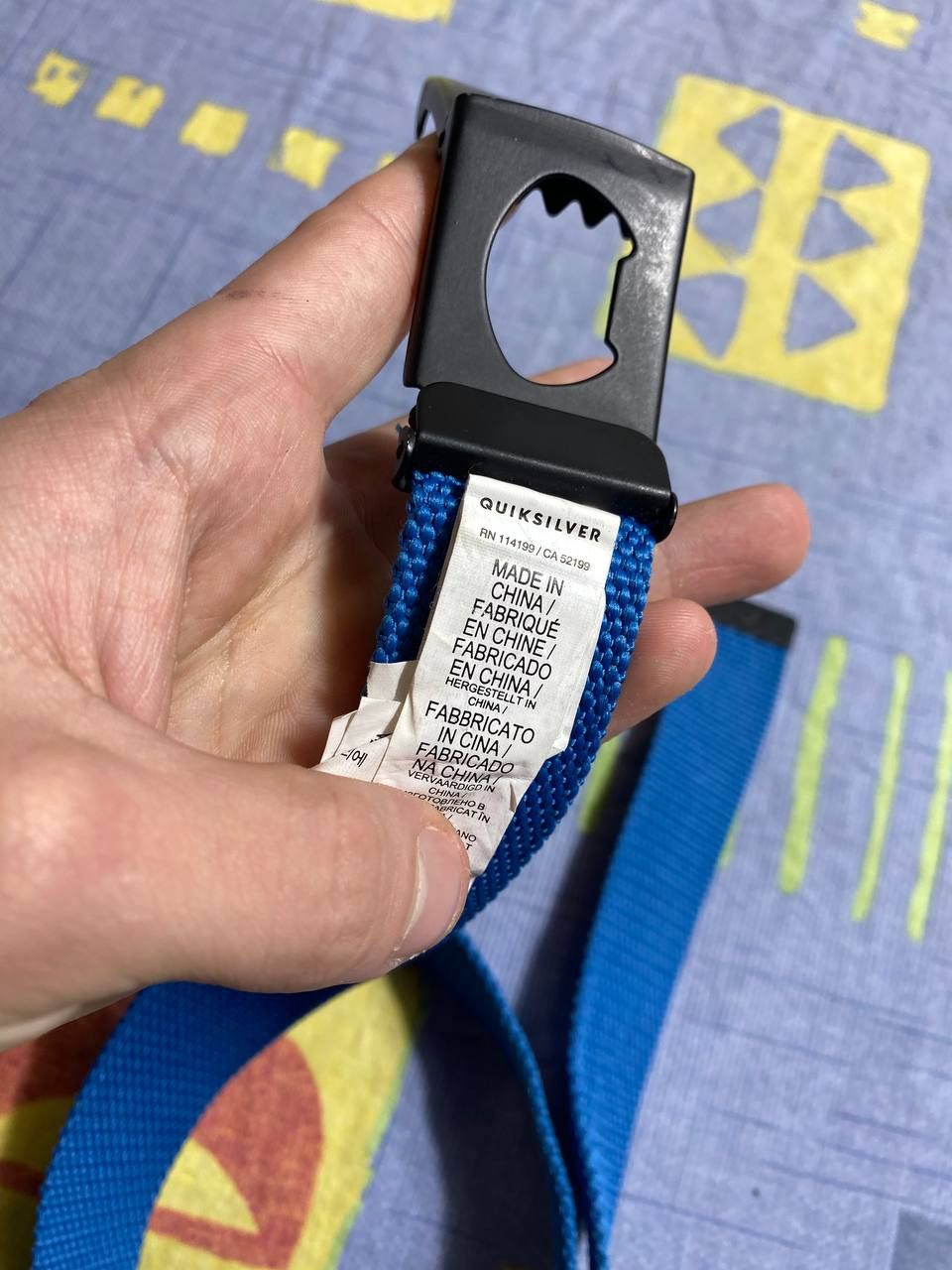 Quiksilver × Vintage Vintage y2K Quiksilver belt Size ONE SIZE - 4 Thumbnail