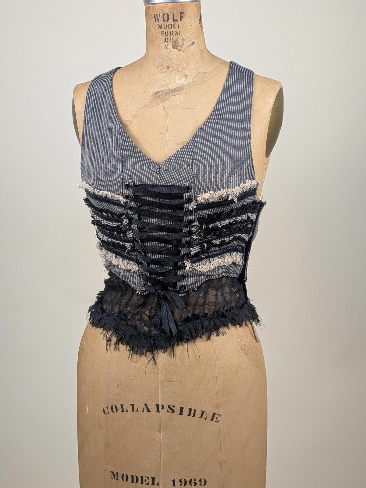 Other Bao Tranchi twill corset Size XS / US 0-2 / IT 36-38 - 1 Thumbnail