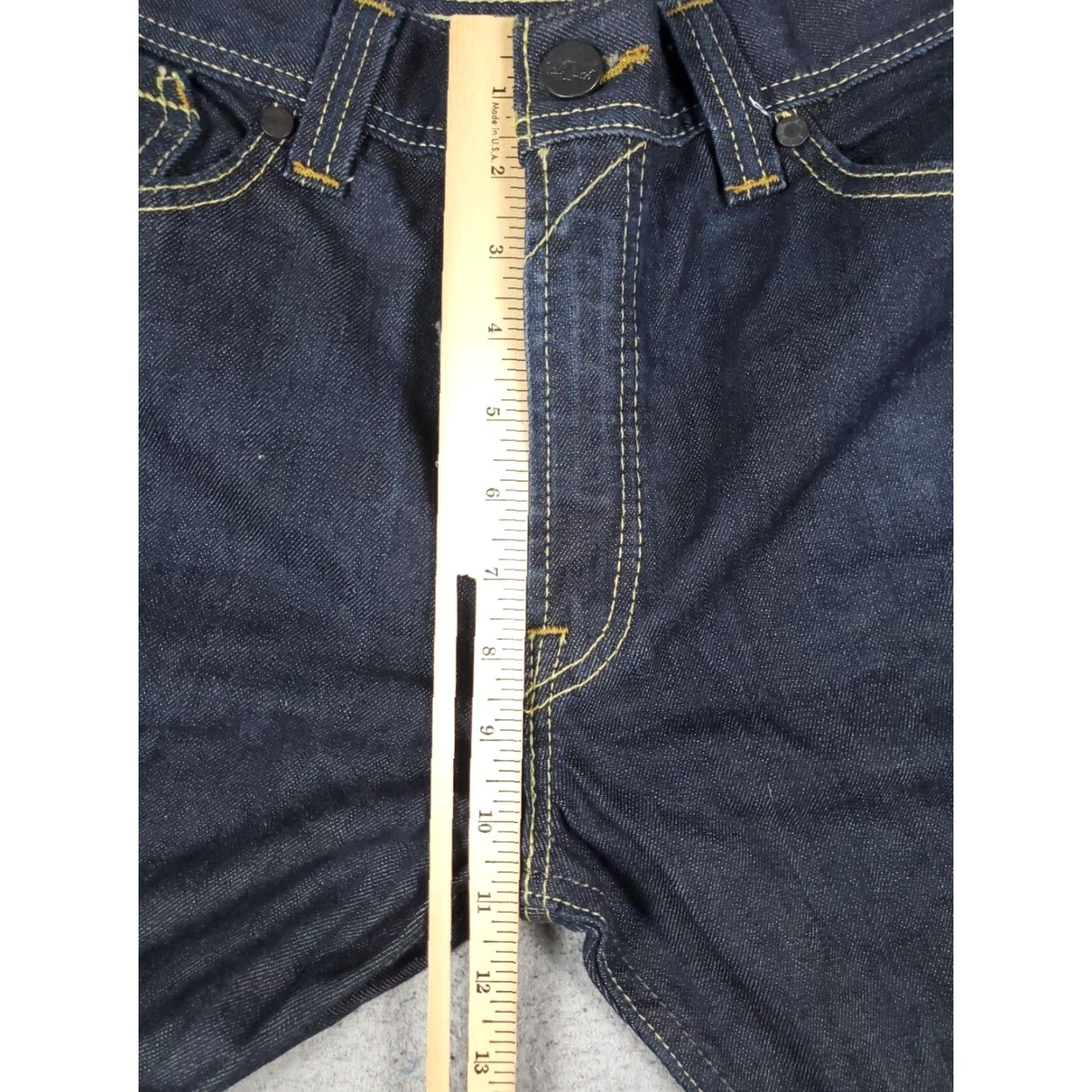 Levi's Levis 511 Jeans Mens 38x32 Blue Straight Leg Denim Pants Size US 38 / EU 54 - 3 Thumbnail