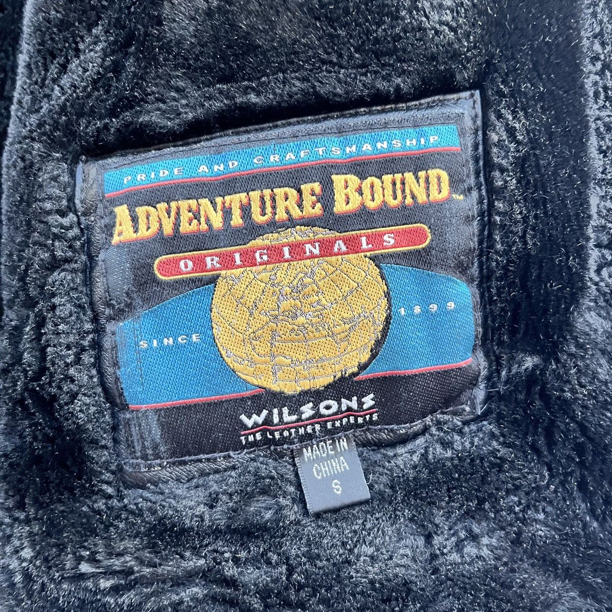 Vintage × Wilsons Leather Vintage Wilsons Leather Jacket Adventure Bound black coat Size US S / EU 44-46 / 1 - 10 Thumbnail