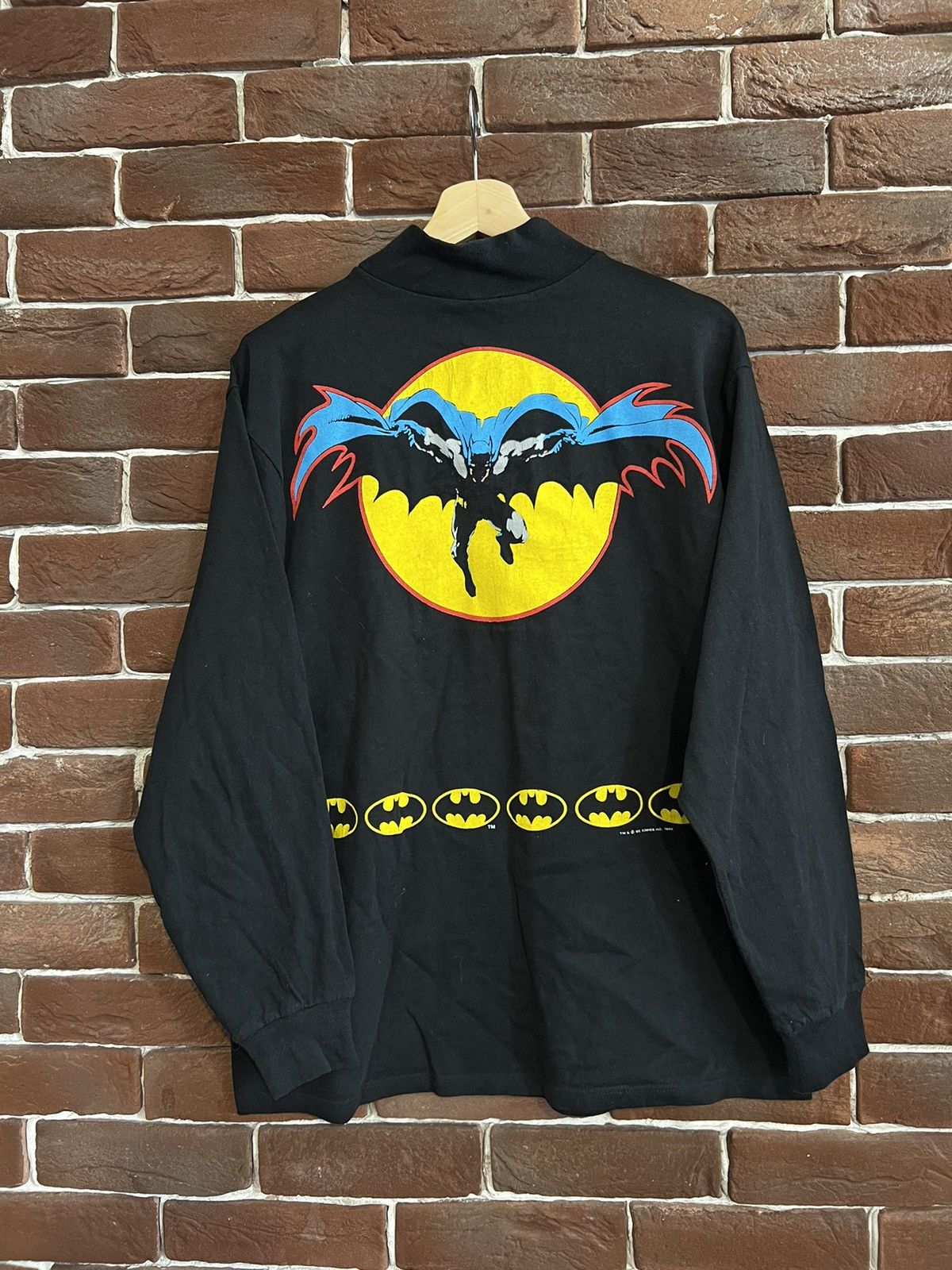 DC Comics Vintage 1989 Batman License Movie Tee Black L Rare Marvel Size US L / EU 52-54 / 3 - 1 Thumbnail