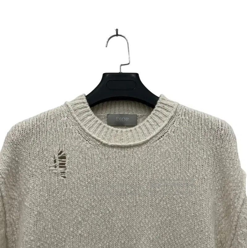 Other Dior Men's White Wool Pullover Sweater . Size US L / EU 52-54 / 3 - 4 Thumbnail