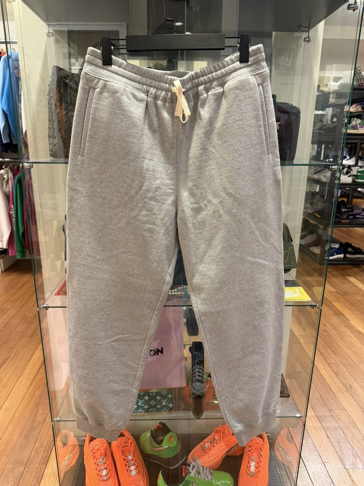 Miu Miu Miu Miu Logo Patch Track Pants - Grey Size US 34 / EU 50 - 2 Thumbnail