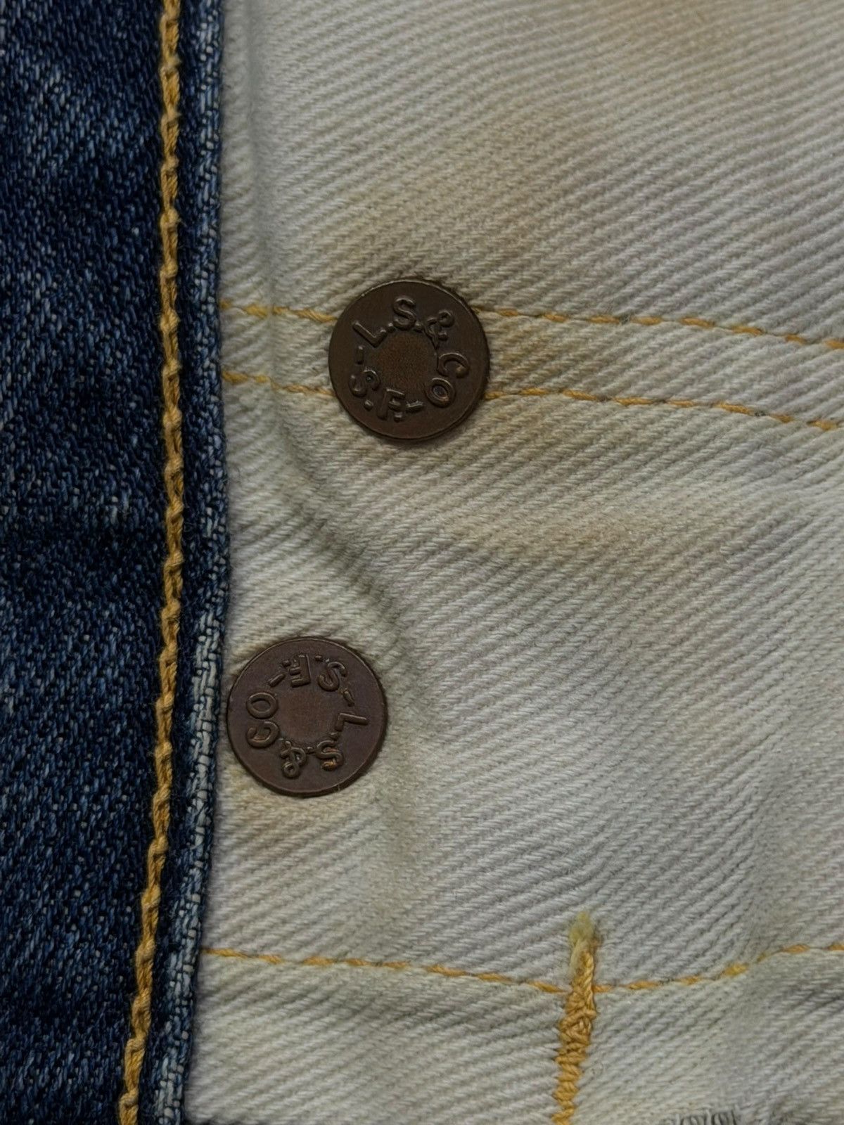 Levi's Vintage Clothing Vintage 00s Levi’s 501-XX 1947 Repro Big E Japan Selvedge 31 Size US 31 - 13 Thumbnail