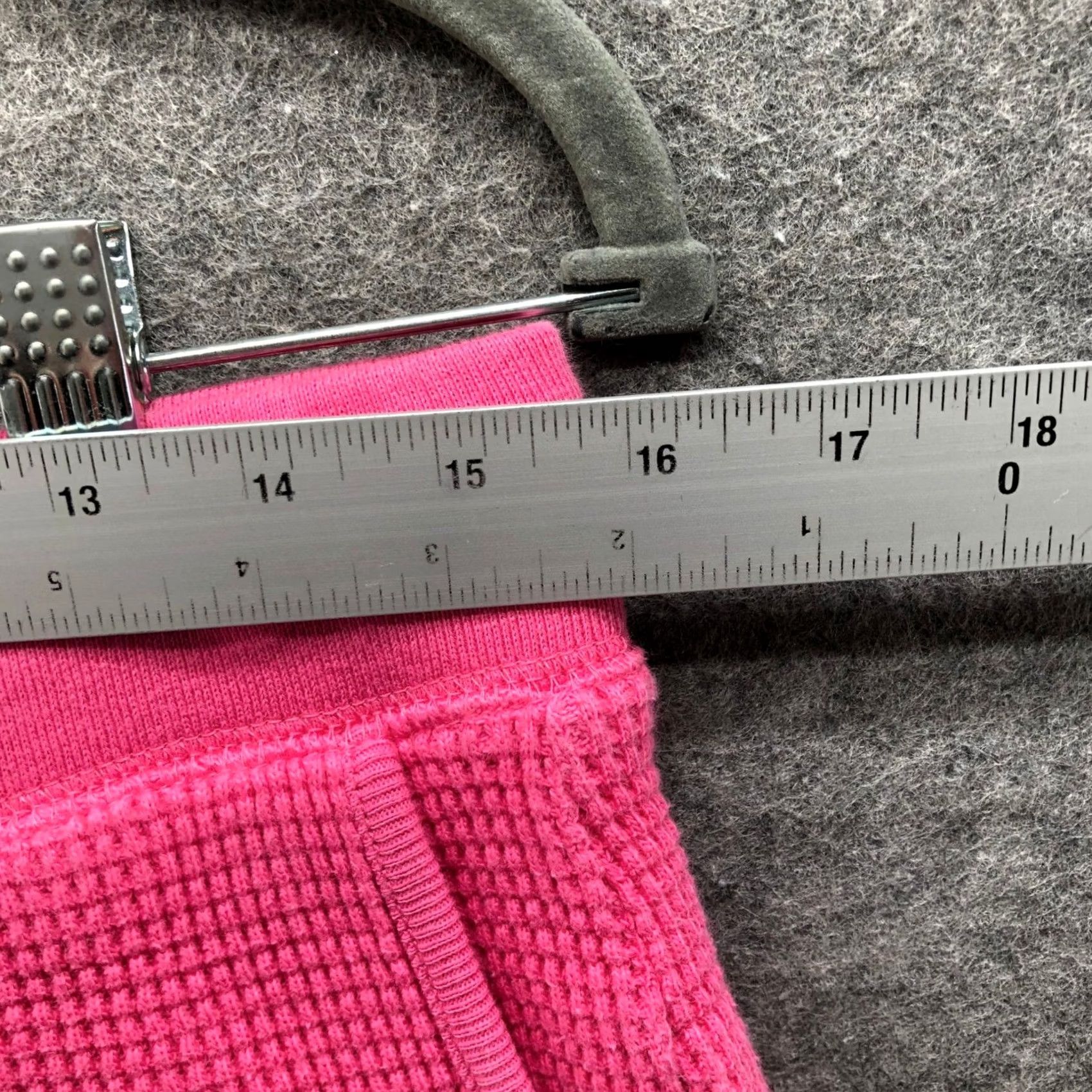 J.Crew J.Crew Waffle Knit Jogger Pants Womens S Pink Heavyweight Oversized Lounge Size 28" / US 6 / IT 42 - 5 Thumbnail