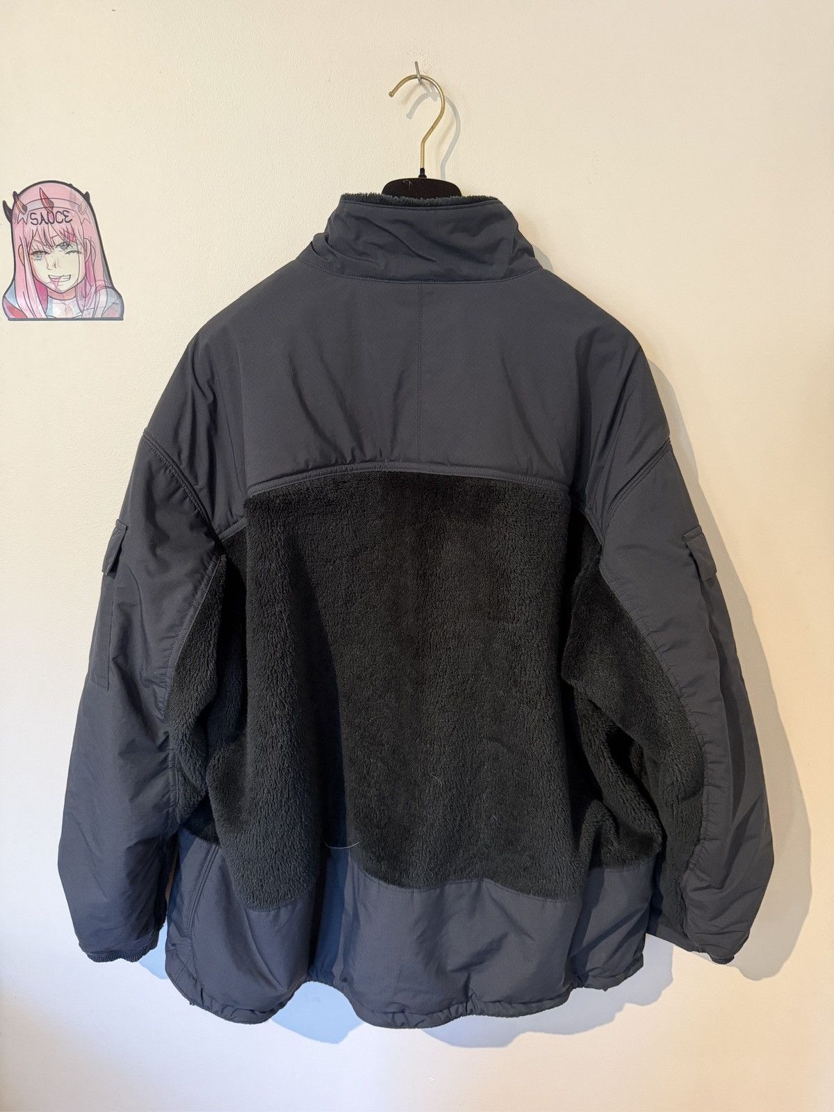 Comme des Garcons Comme des Garçons Homme Fleece Panel Zip Jacket Size US XL / EU 56 / 4 - 2 Thumbnail