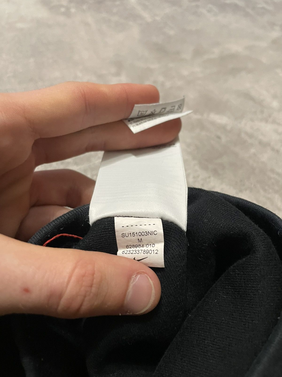 Nike Vintage Nike Tech Fleece Black Sweet Shorts Size M Size US 32 / EU 48 - 11 Thumbnail