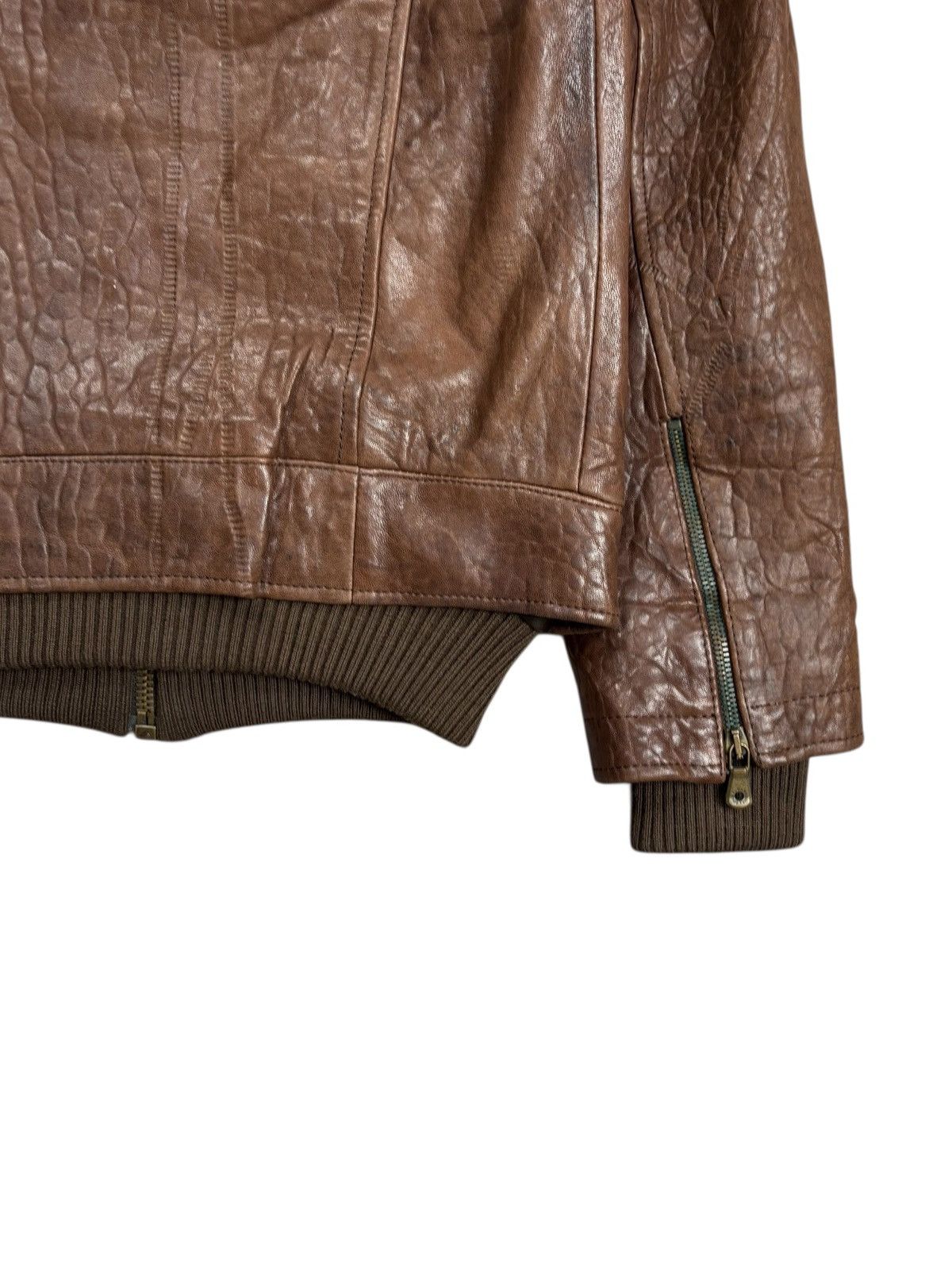 Dolce & Gabbana Archive Dolce Gabbana Double Chest Napoleon Leather Jacket Size US S / EU 44-46 / 1 - 9 Thumbnail