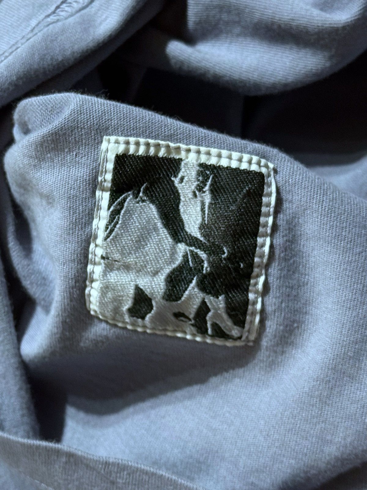 Rick Owens Drkshdw HUSTLER BRUISE COLOR HOODIE MILK LAYERED TEE HOODED Size US L / EU 52-54 / 3 - 5 Thumbnail