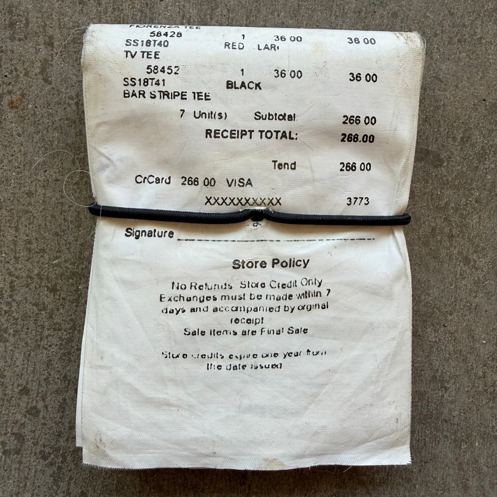 Supreme Supreme x MM6 Maison Margiela Receipt Wallet Size ONE SIZE - 4 Thumbnail