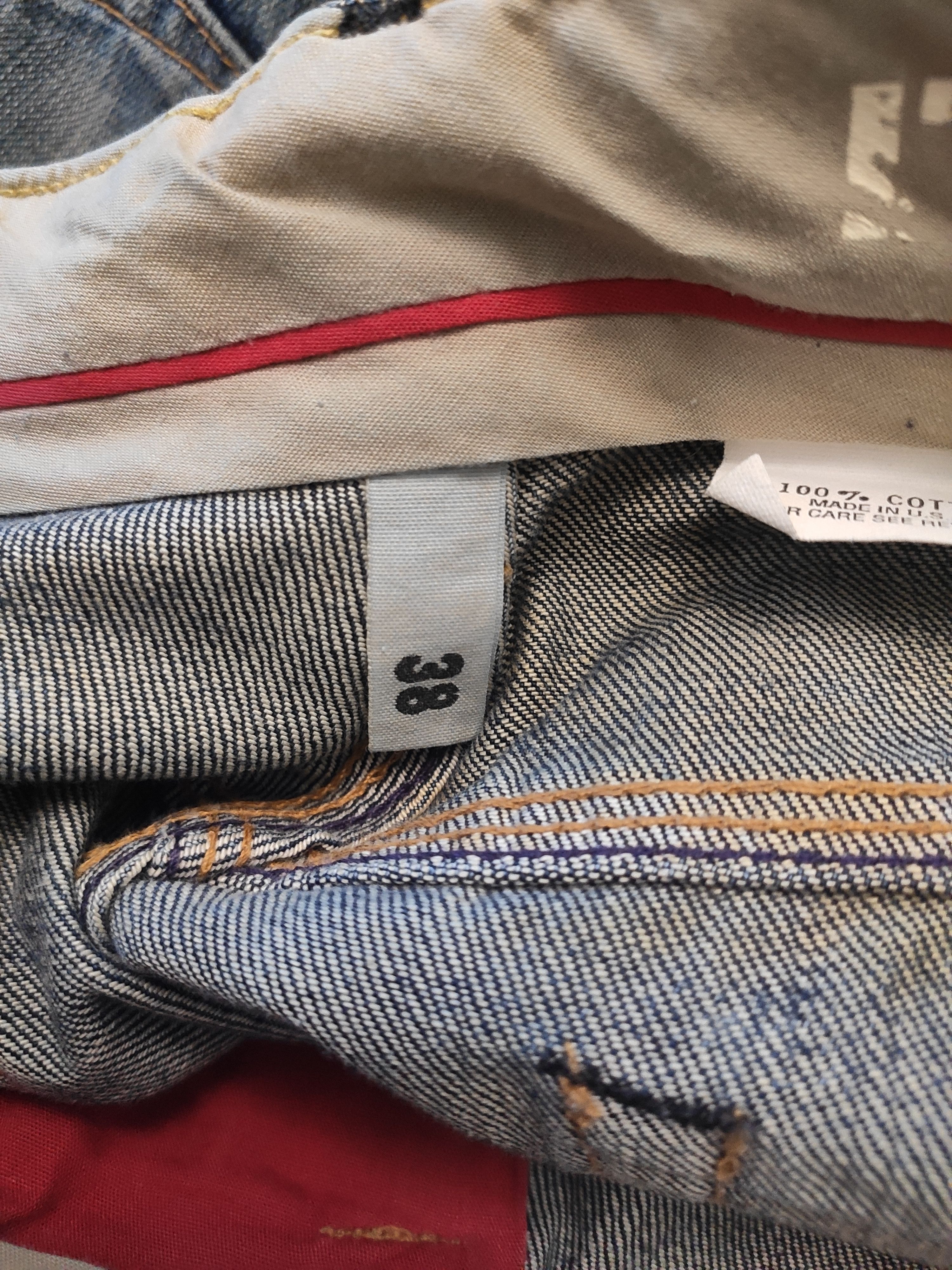 Rogan Y2K Wide denim.Like Vetements or Balenciaga denim Size US 36 / EU 52 - 5 Thumbnail