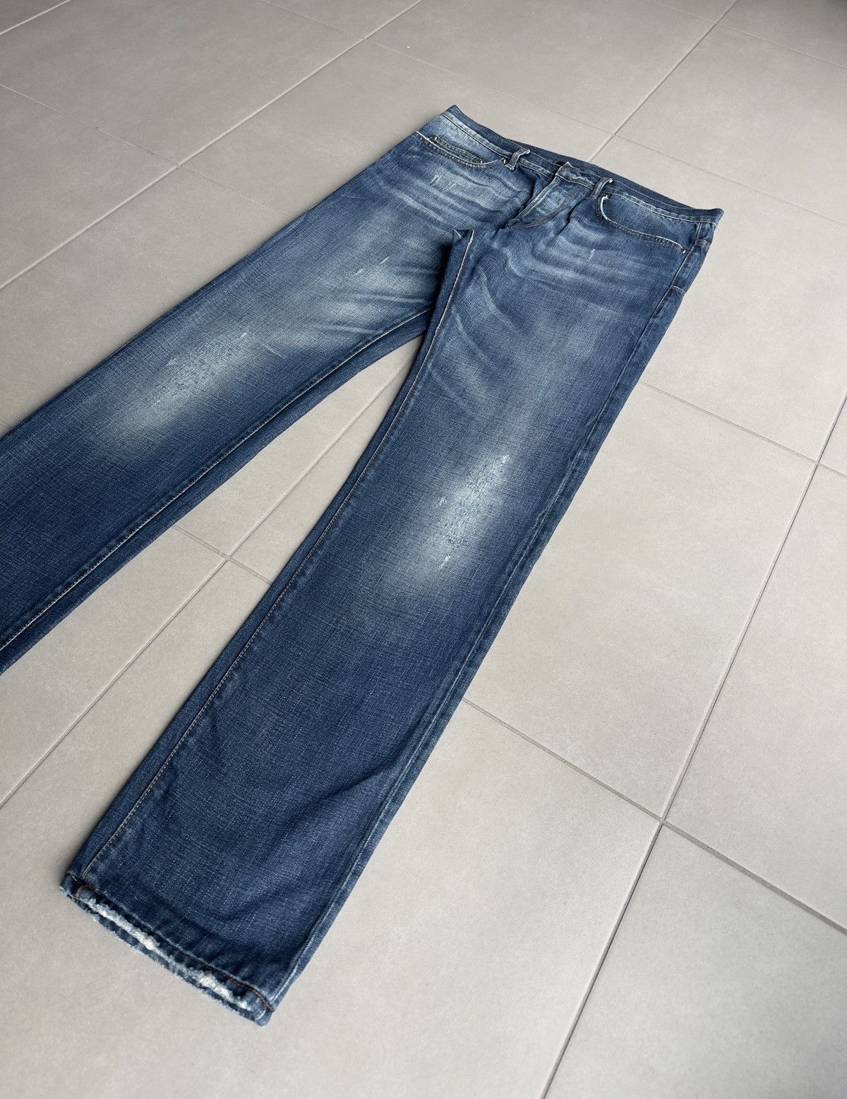 Dior Homme AW06 “These grey days” dust wash denim
