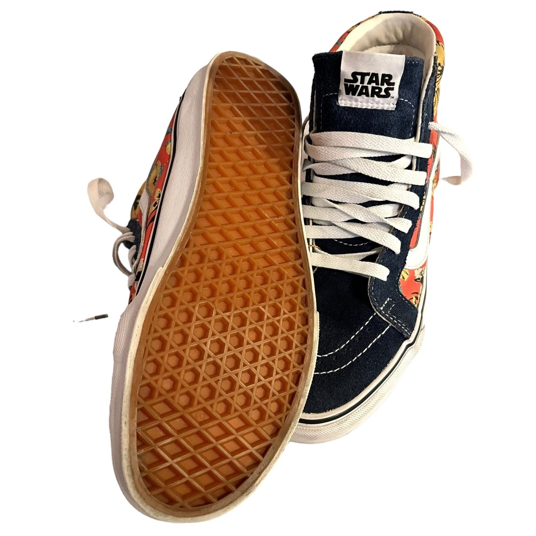 Vans X Star Wars Yoda Aloha Sk8 High Shoes Women's Size 9