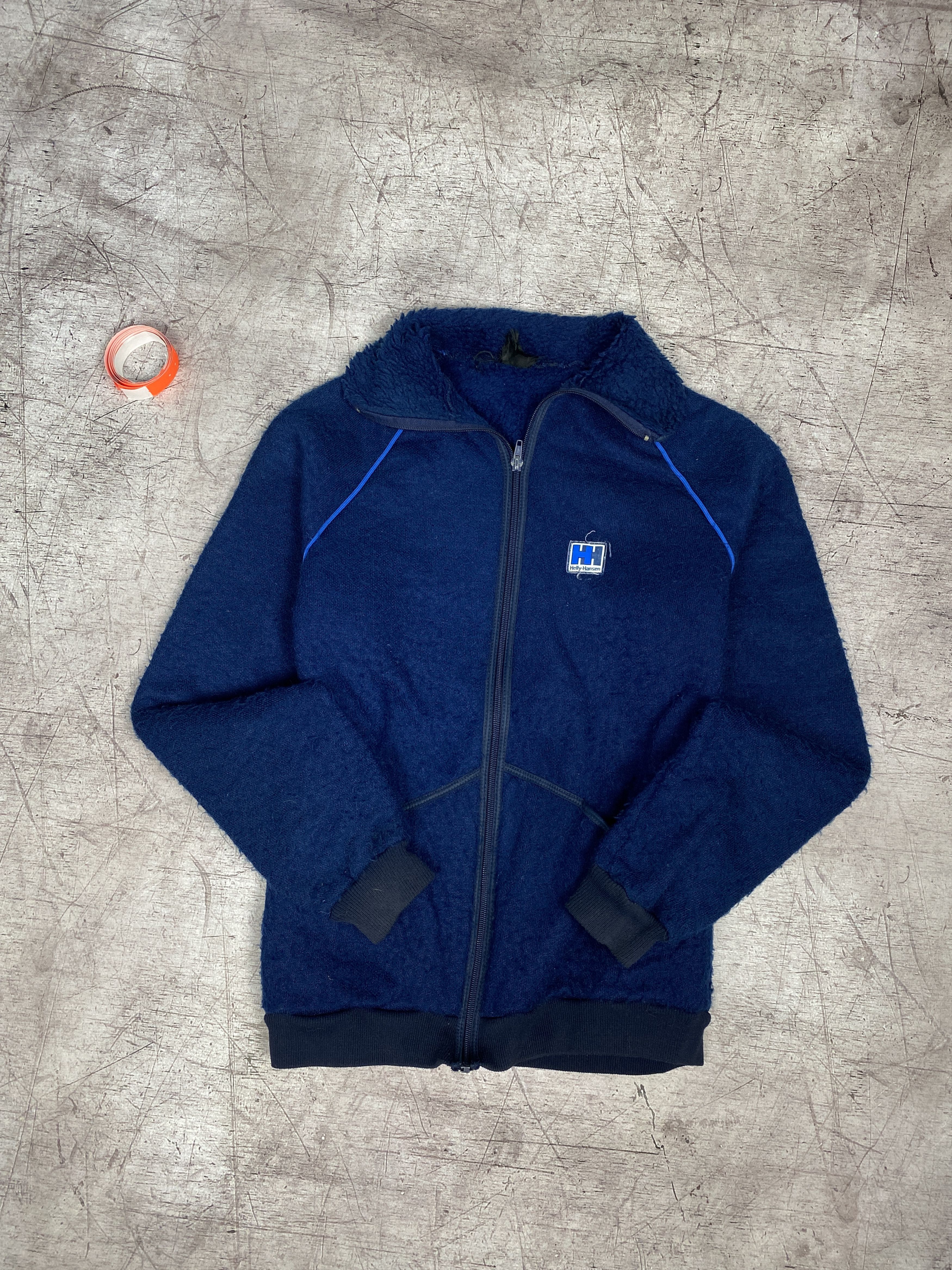 Helly Hansen × Vintage Helly Hansen 90s Vintage Zip Fleece Hoodie Jacket Size US L / EU 52-54 / 3 - 1 Thumbnail