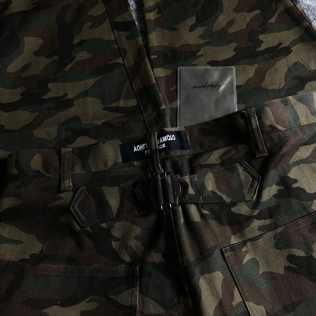 Yohji Yamamoto Yohji Yamamoto Pour Homme Camouflage Pants Black Label Japan Size US 34 / EU 50 - 1 Thumbnail