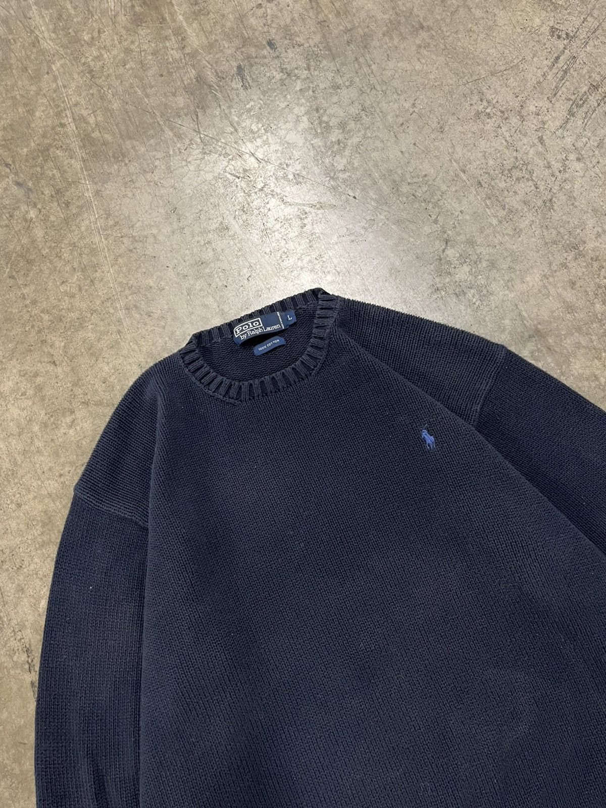 Polo Ralph Lauren × Vintage Polo Ralph Lauren vintage knit sweater 90s preppy streetwear Size US L / EU 52-54 / 3 - 4 Thumbnail