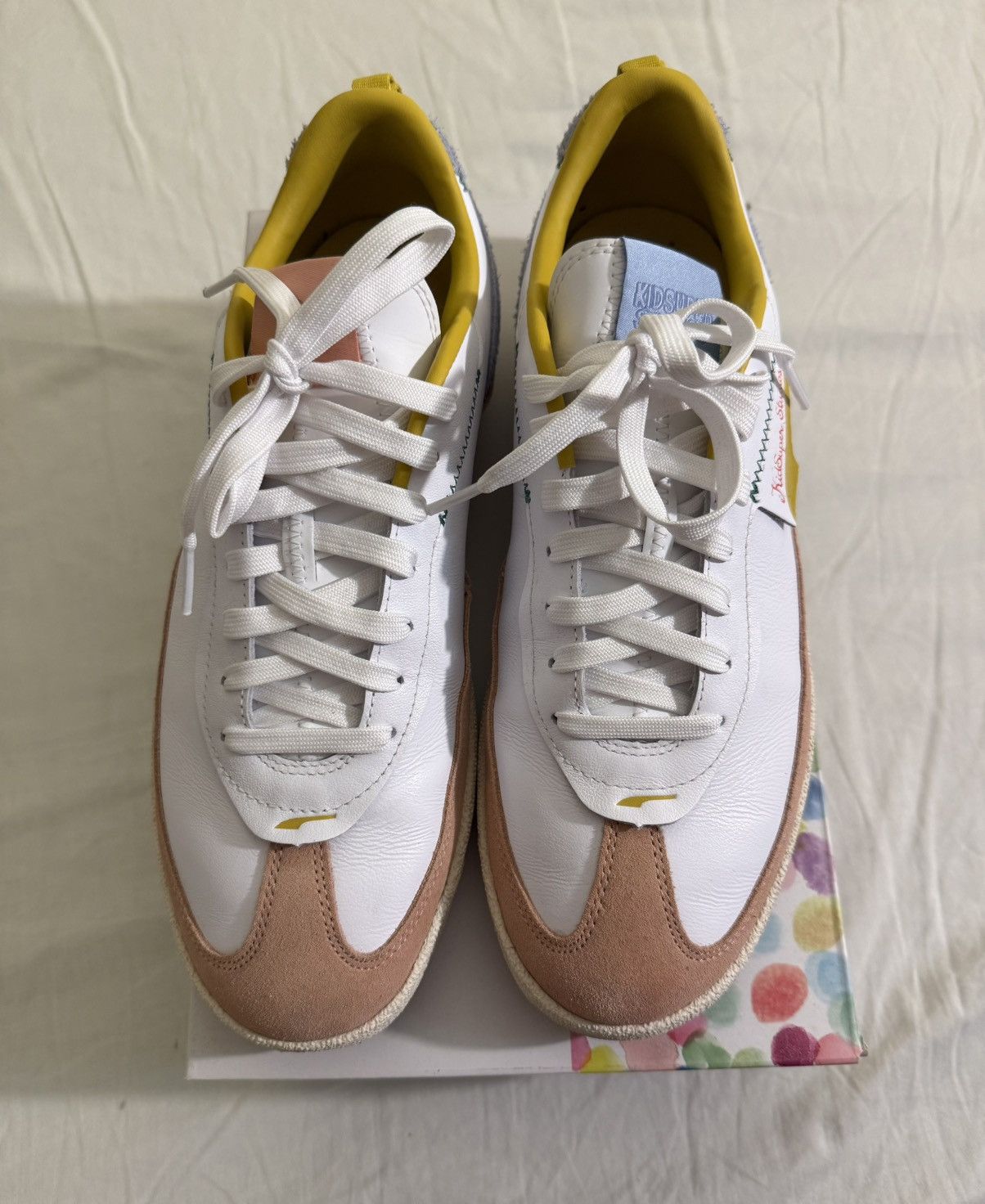 KidSuper × Puma Puma x KidSuper Oslo-City Sneakers White 10.5 Size US 10.5 / EU 43-44 - 2 Thumbnail