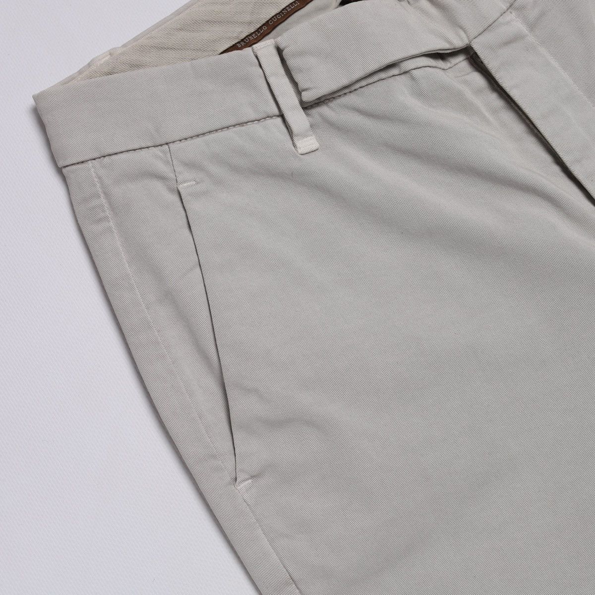 Brunello Cucinelli Brunello Cucinelli Washed Denim Cotton Trousers Pants Grey Size 27" / US 4 / IT 40 - 6 Thumbnail