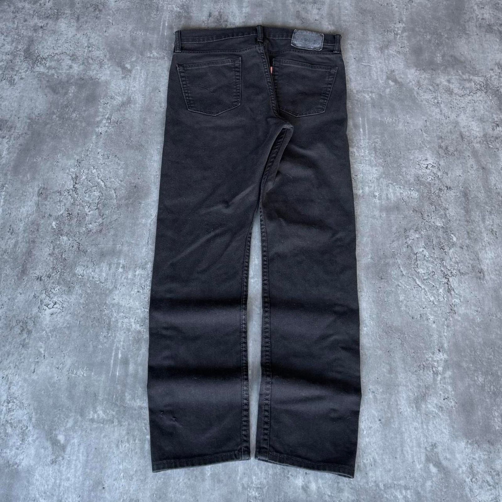 Levi's × Levi's Vintage Clothing Vintage Y2K Levi’s 510 Faded Black Grunge Opium Denim Jeans Size US 33 - 1 Thumbnail
