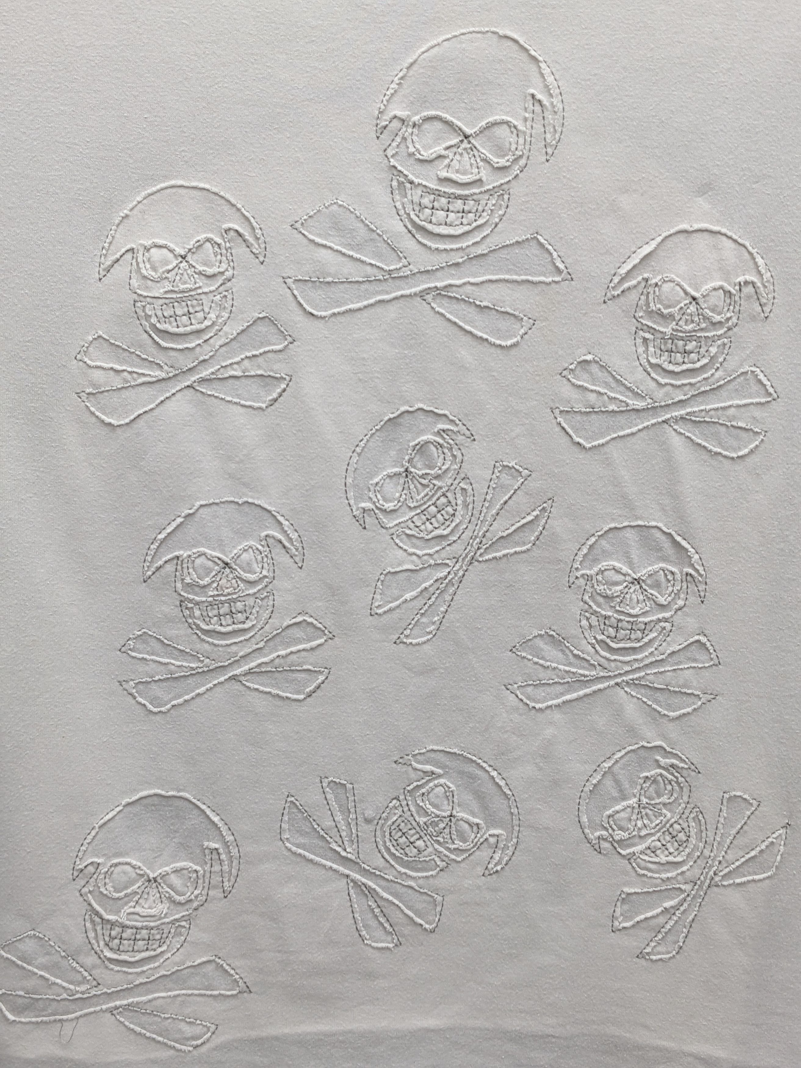 Japanese Brand 291295 = HOMME JAPANESE BRAND SKULLS TSHIRT Size US L / EU 52-54 / 3 - 3 Thumbnail