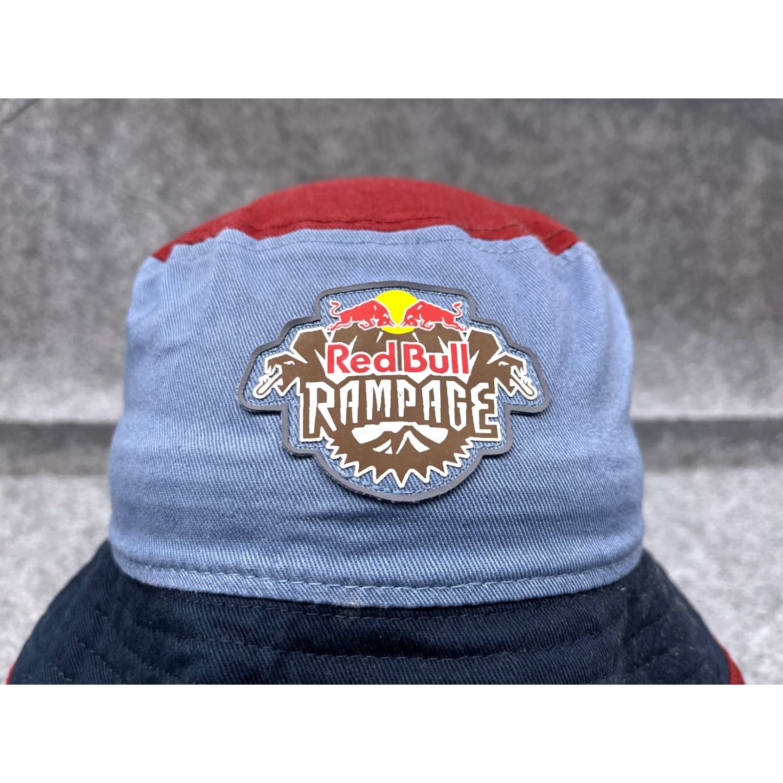 Vintage VINTAGE Red Bull Bucket Hat Unisex Adults One Size Blue Cotton Outdoor Beach Travel Logo 90s Size ONE SIZE - 2 Thumbnail
