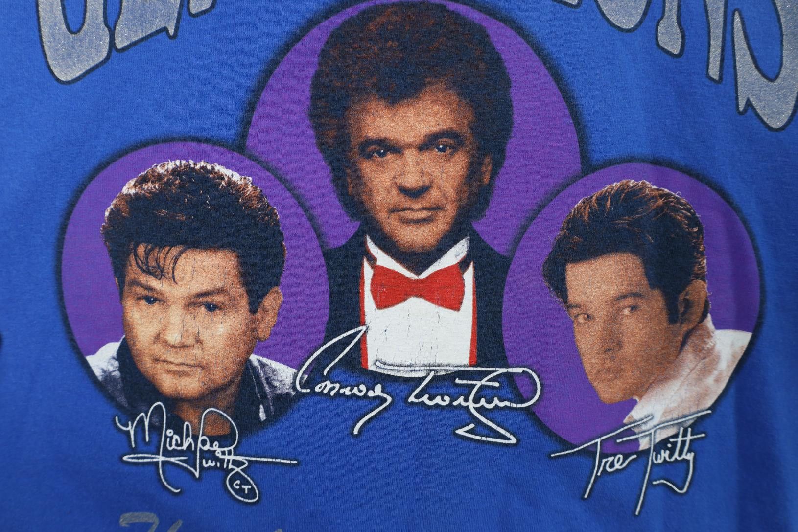 Gildan Vintage Y2K 2001 Autographed Michael Twitty Band T-Shirt Size US XL / EU 56 / 4 - 7 Thumbnail
