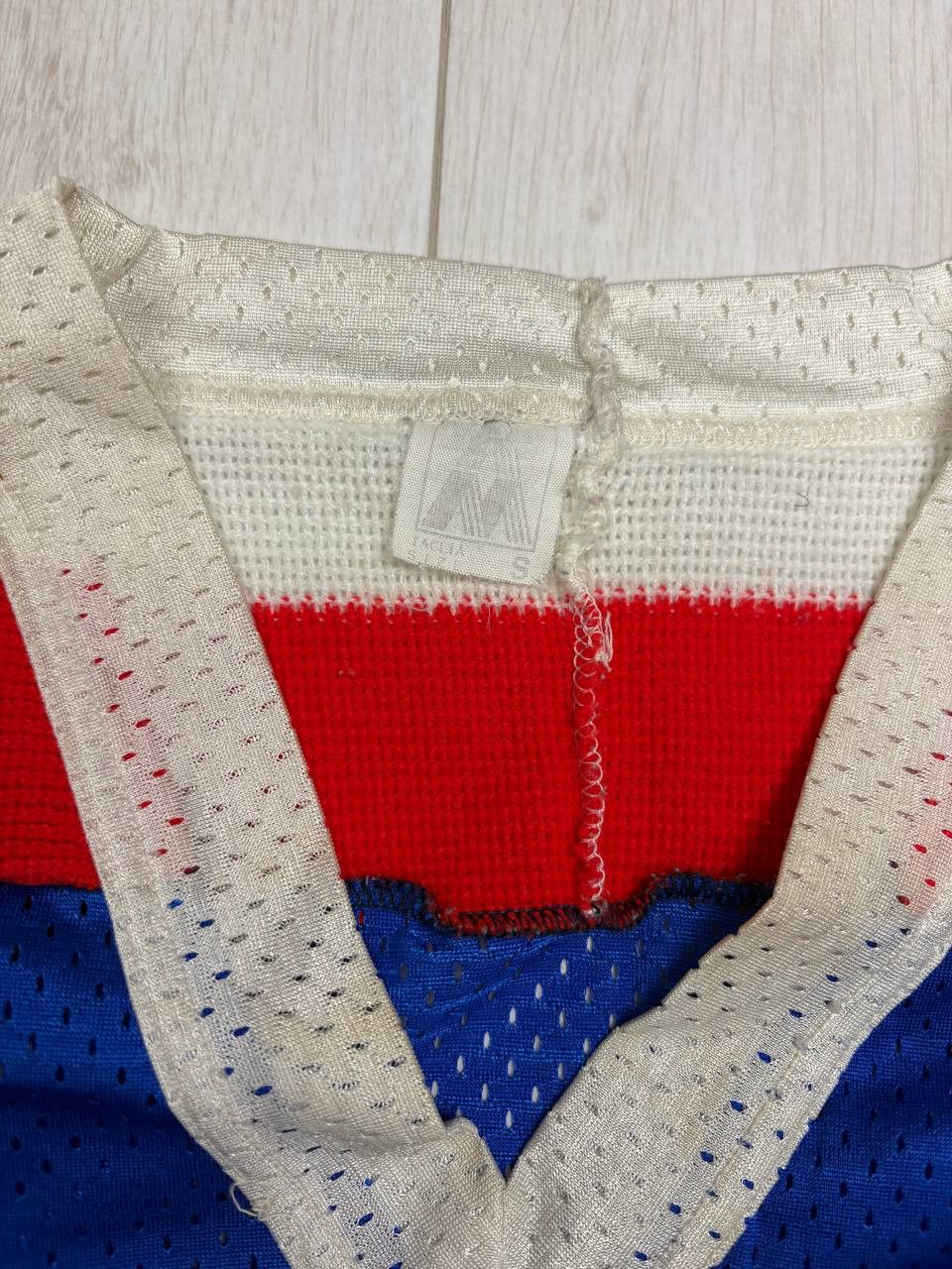 NHL Vintage 1970’s USA Hockey Jersey Small made in ITALY Size US S / EU 44-46 / 1 - 2 Thumbnail