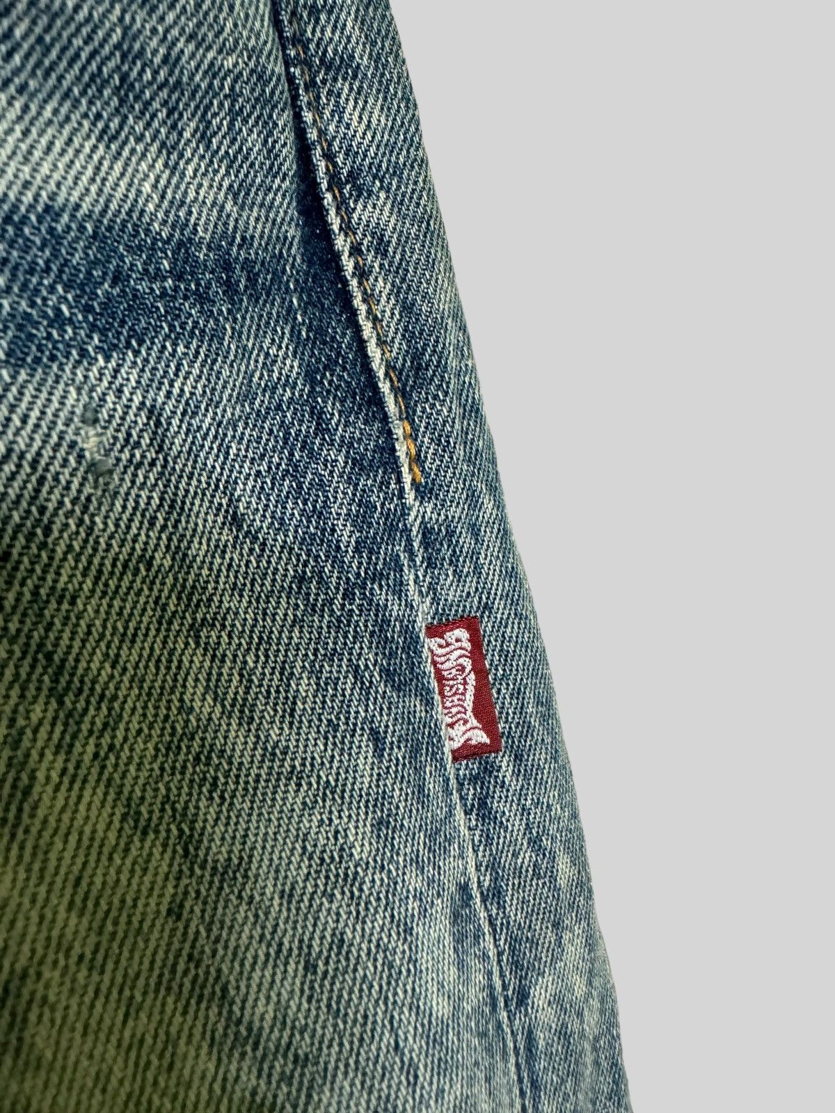 Hysteric Glamour × Japanese Brand Distressed RNA INC Junkie Business Trashed Denim Size US 34 / EU 50 - 11 Thumbnail