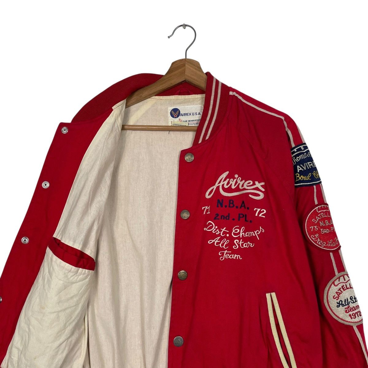 Avirex Vintage Avirex NBA Varsity Jacket Size US S / EU 44-46 / 1 - 10 Thumbnail