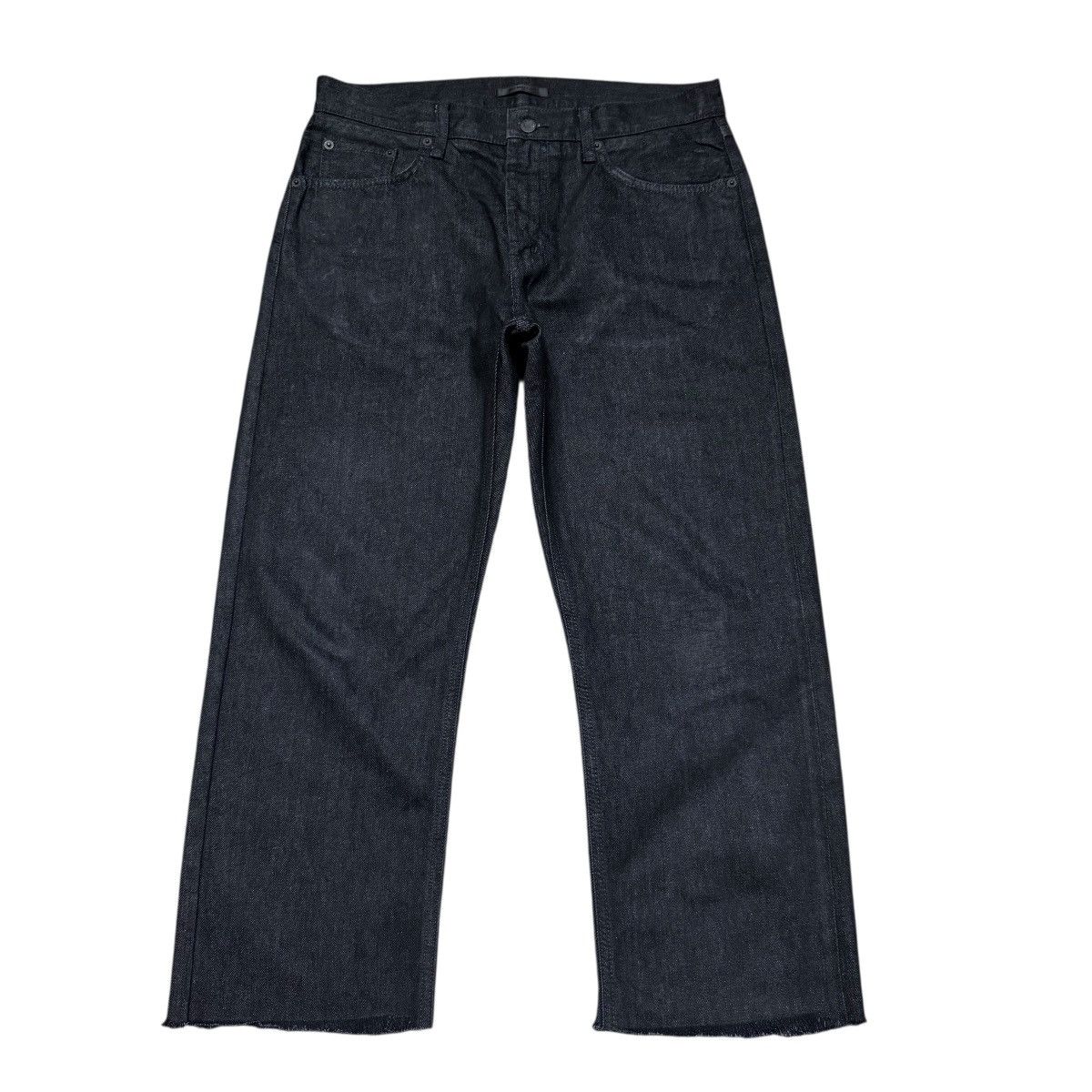 Helmut Lang Helmut Lang Cropped Jeans Size US 33 - 3 Thumbnail