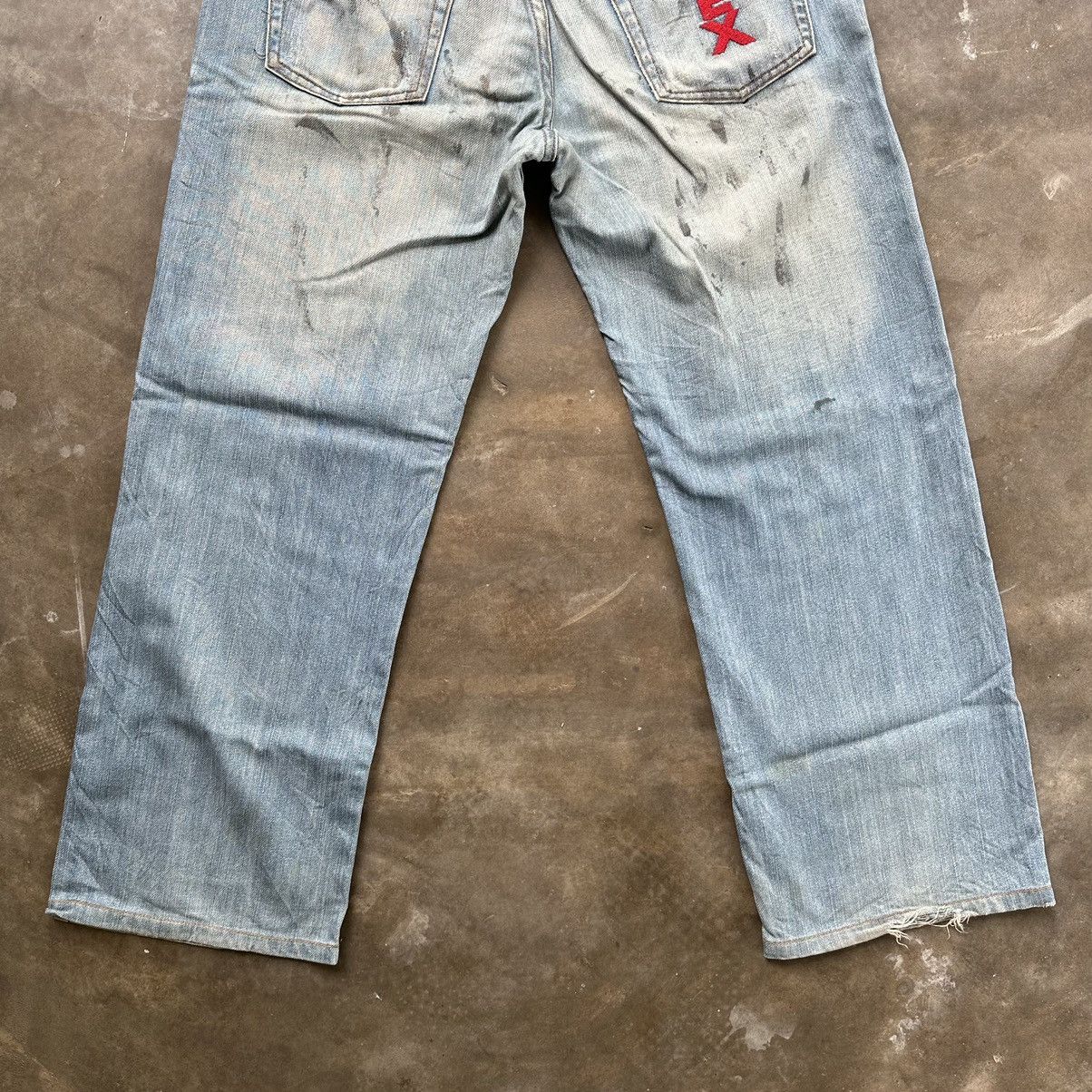 Dolce & Gabbana Vintage Dolce & Gabbana Rare Faded Sex Embroidery Jean Pant Size US 34 / EU 50 - 13 Thumbnail