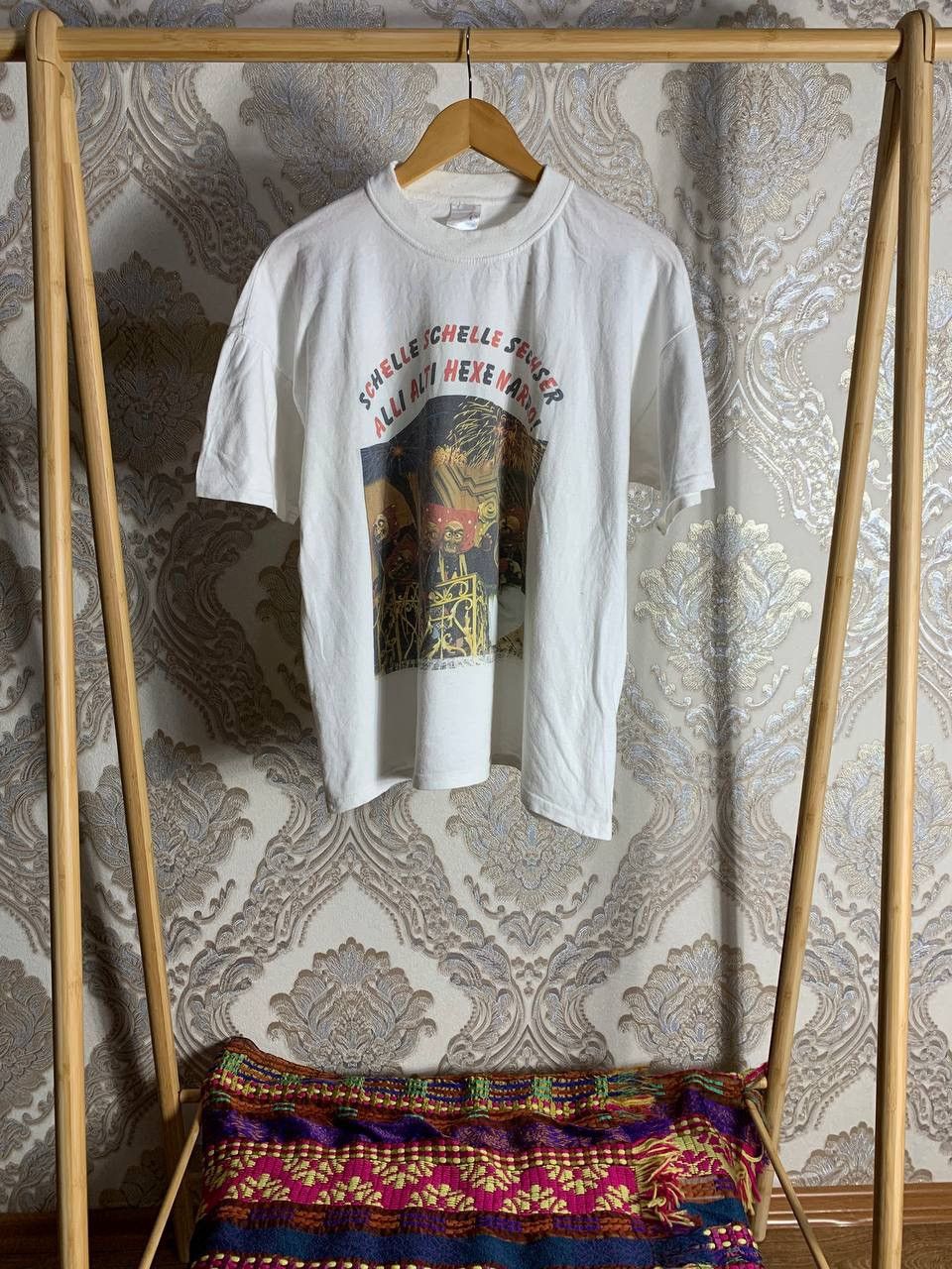 Vintage VERY RARE OFFENBURG HEXENZUNFT BIG LOGO T-SHIRT Y2K 90s SK8 Size US XL / EU 56 / 4 - 1 Thumbnail