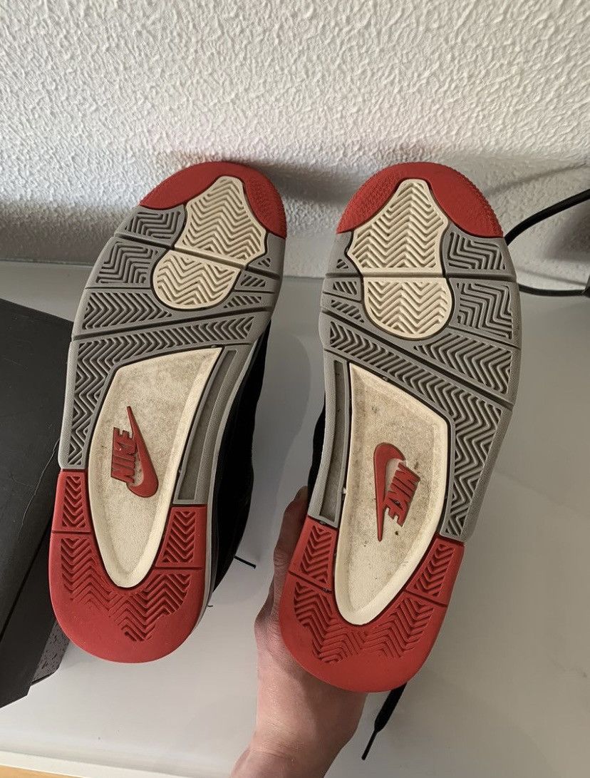 Jordan Brand Jordan 4 'Bred' 2019 Size US 10 / EU 43 - 8 Thumbnail