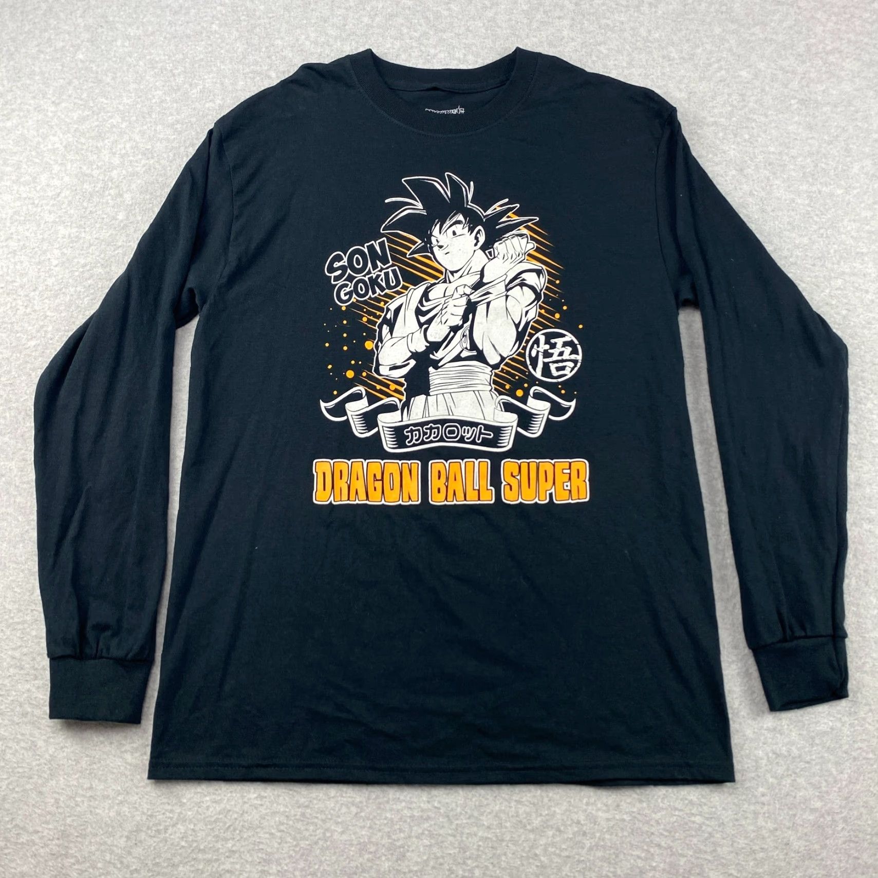 Vintage VINTAGE? No, original not vintage. Title: Dragon Ball Z Son Goku Shirt Mens Medium M Black Anime Graphic Crew Long Sleeve Shirt Size US M / EU 48-50 / 2 - 2 Thumbnail