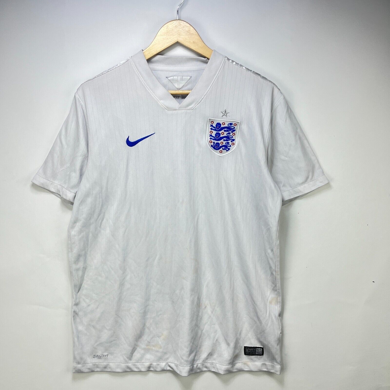 Nike × Vintage Nike England National Team Football Jersey 2014 Drifit Large Size US L / EU 52-54 / 3 - 1 Thumbnail