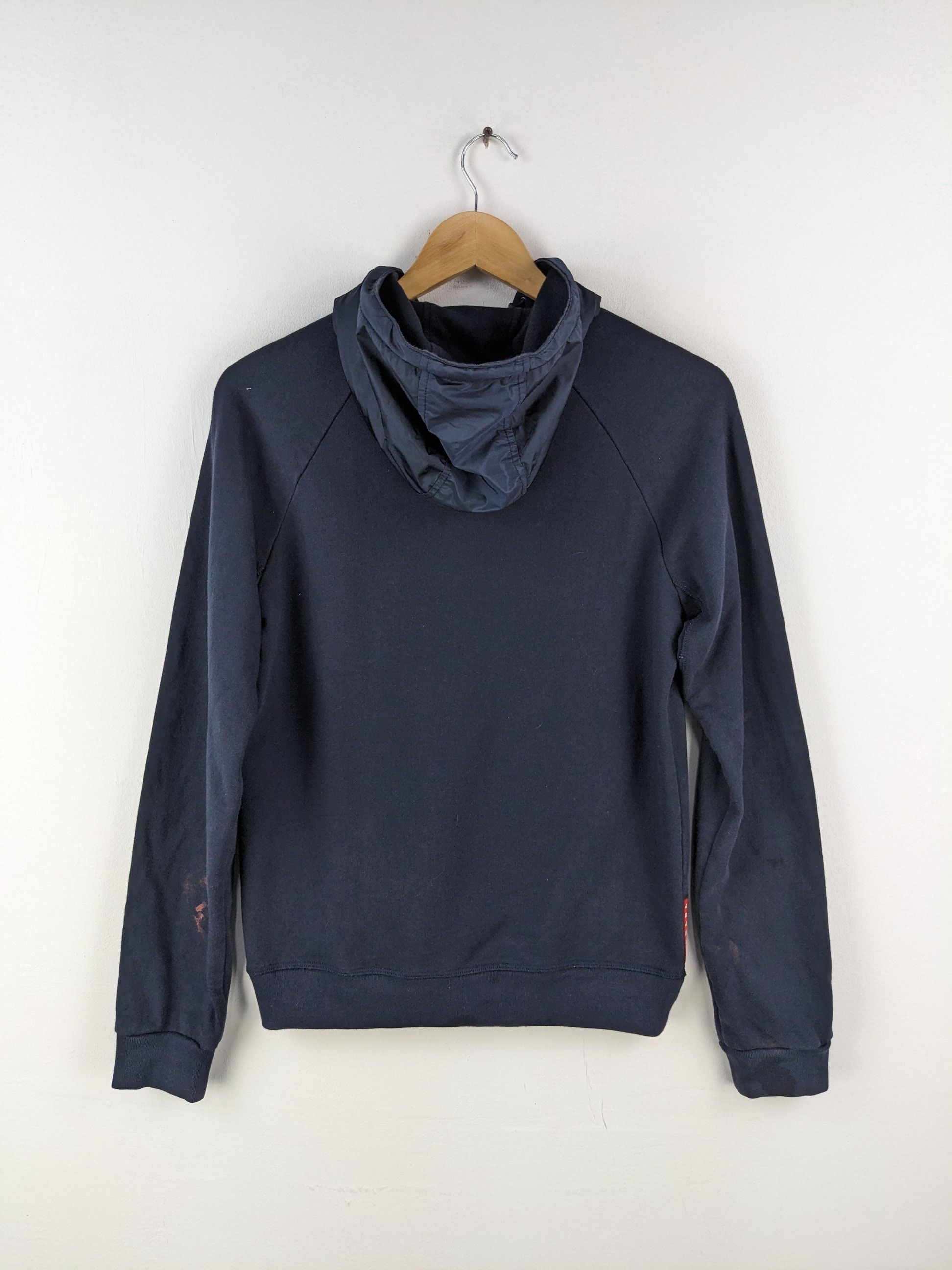 Prada Prada Hoodie Plain Zipper Jacket Size US XS / EU 42 / 0 - 18 Thumbnail