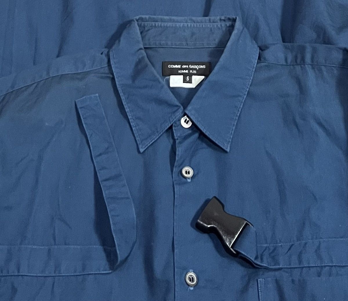 Comme des Garcons Cdg homme plus AD2010 bondage button up shirt Size US S / EU 44-46 / 1 - 3 Thumbnail