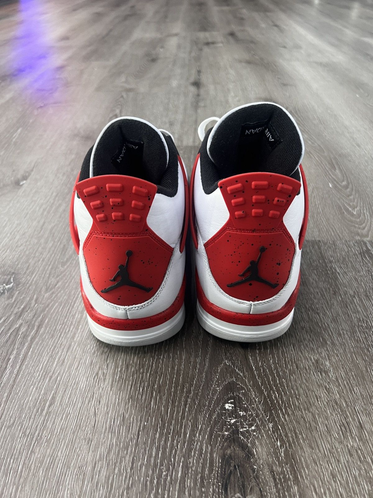 Jordan Brand Air Jordan 4 “Red Cement” **Pre-Owned** Size US 13 / EU 46 - 4 Thumbnail
