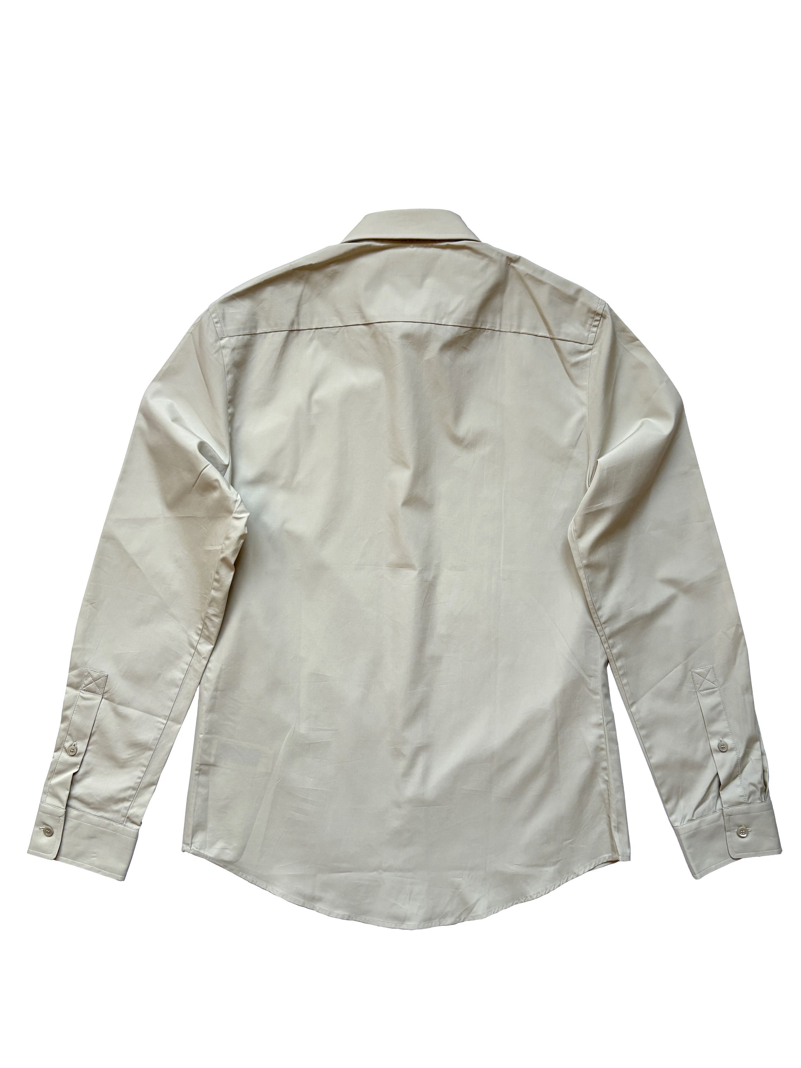 Burberry ⚡️QUICK SALE⚡️Burberry by Daniel Lee Beige Button Up Shirt Size US M / EU 48-50 / 2 - 2 Thumbnail