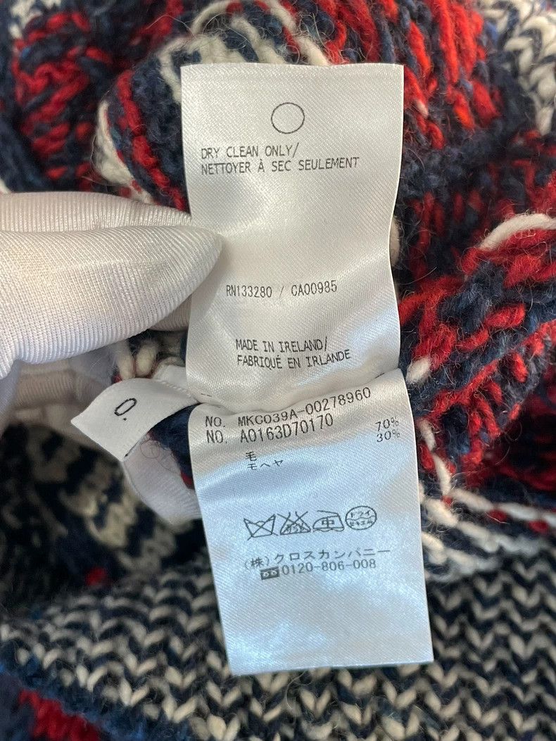 Thom Browne Thom Browne A floral wool sweater Size US XS / EU 42 / 0 - 3 Thumbnail